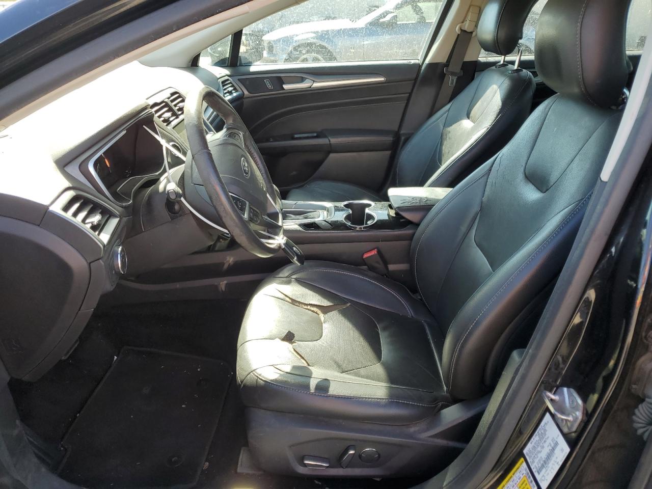 2014 Ford Fusion VIN 3FA6P0RU2ER270310 Copart auction photo, rear end / side damage thumbnail 7