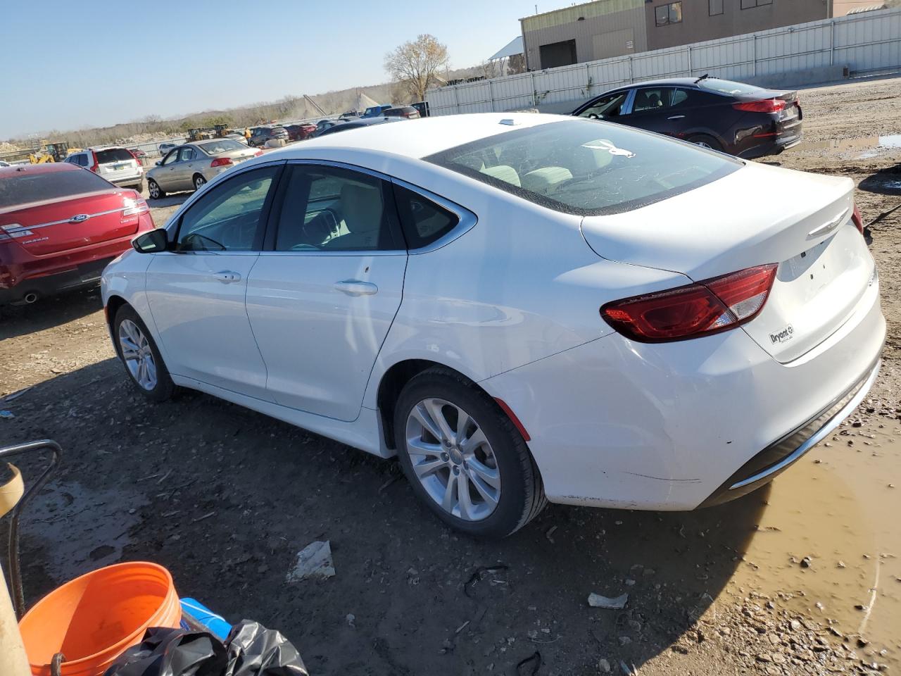 2015 Chrysler 200 VIN 1C3CCCAB7FN528673 Copart auction photo, side damage thumbnail 2
