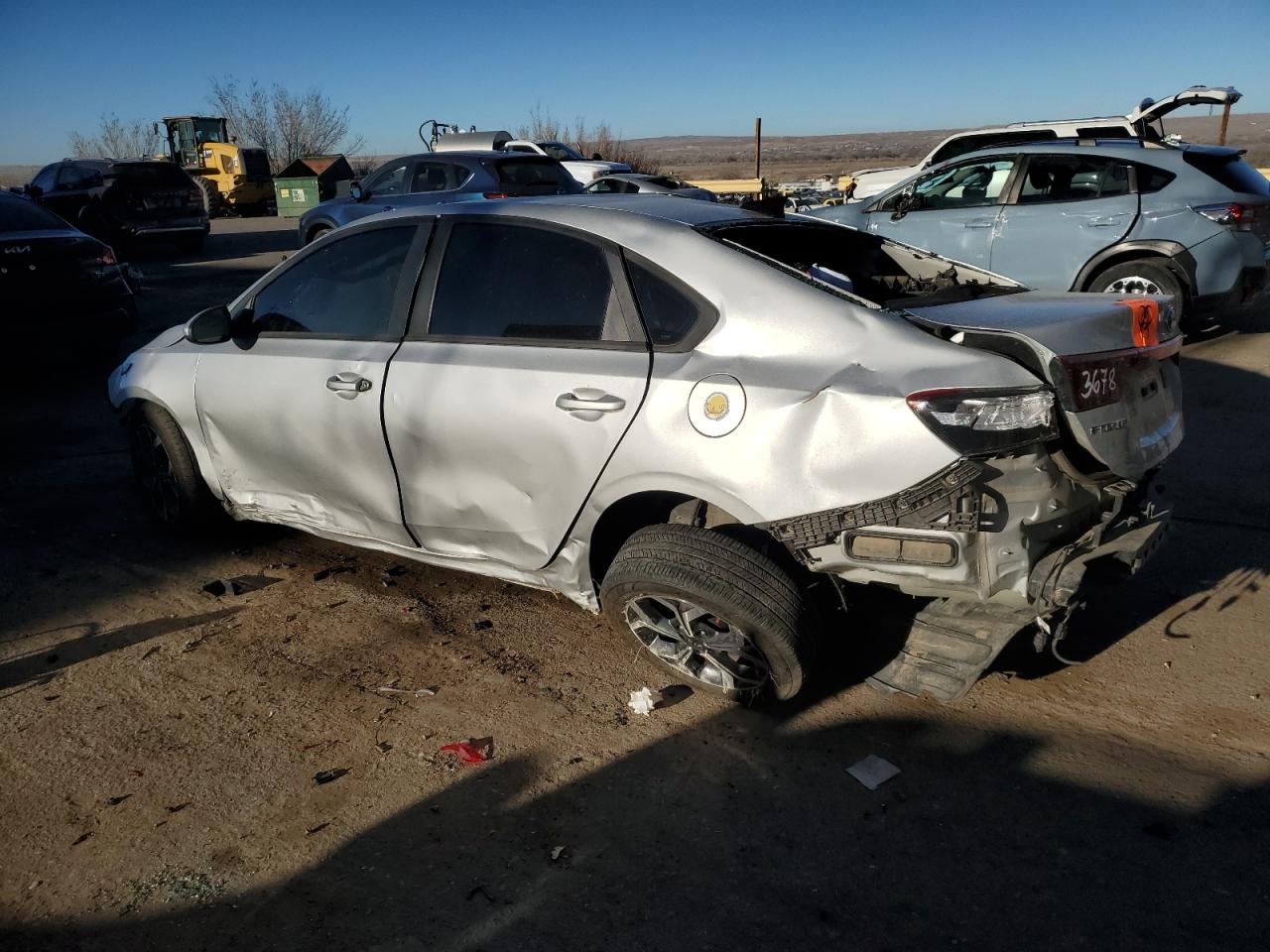 2021 KIA Forte VIN 3KPF24AD6ME413678 Copart auction photo, rollover damage thumbnail 2