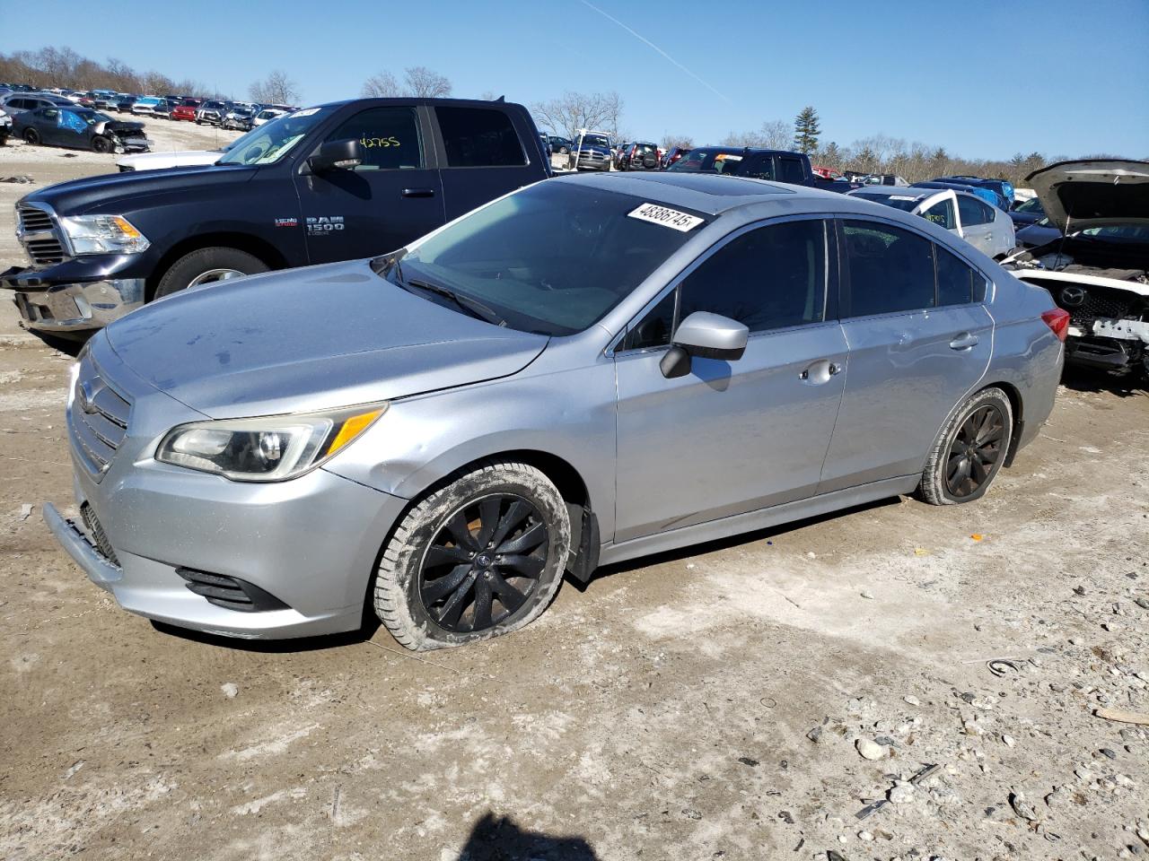 2015 Subaru Legacy VIN 4S3BNAE60F3019717 - Copart auction photo