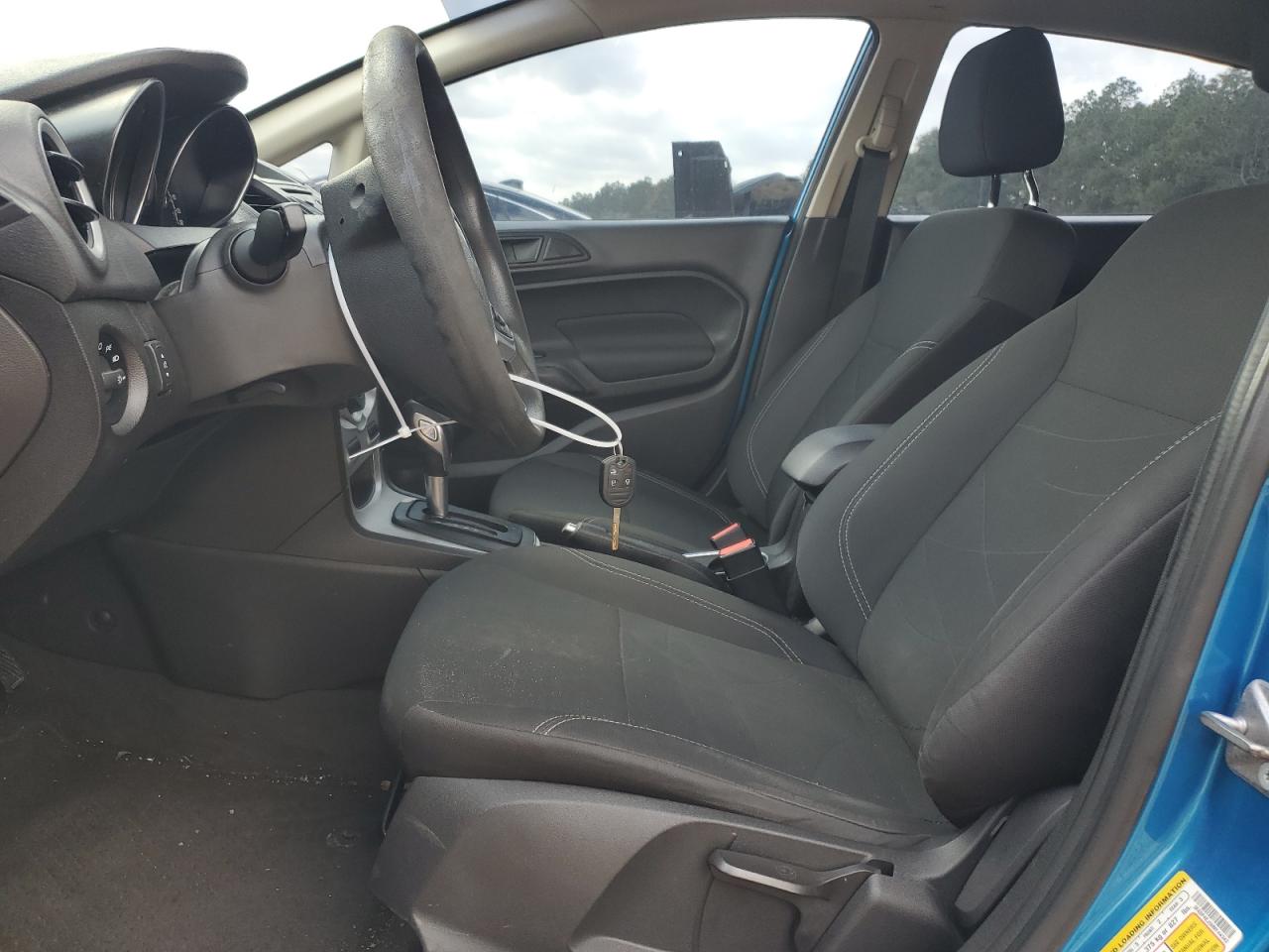 2017 Ford Fiesta VIN 3FADP4EJ5HM144342 Copart auction photo, front end damage thumbnail 7