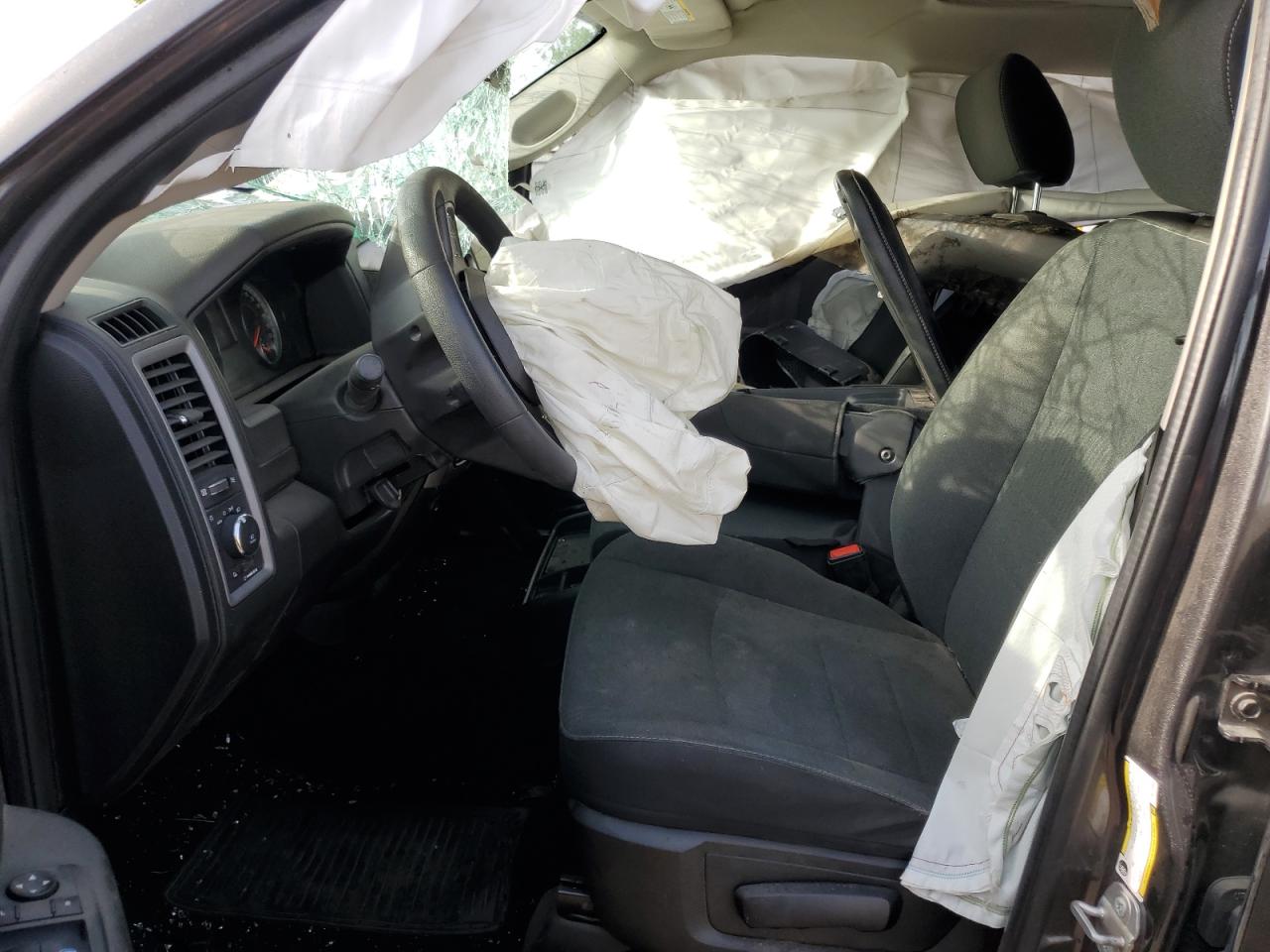 2021 RAM 1500 VIN 3C6RR7KG3MG705867 Copart auction photo, all over damage thumbnail 7