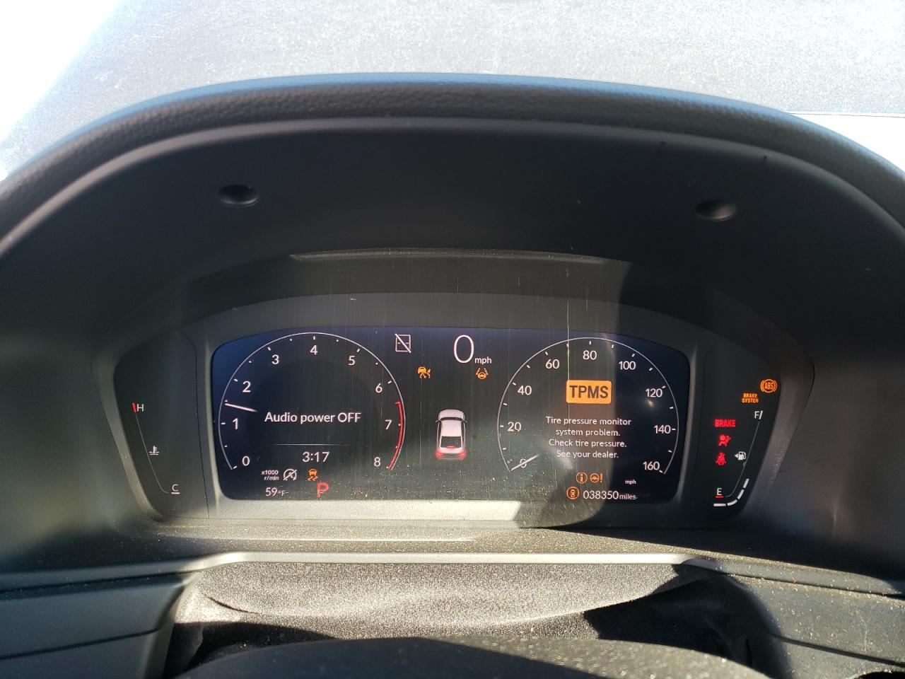 2023 Honda Accord VIN 1HGCY1F35PA053635 Copart auction photo, all over damage thumbnail 9