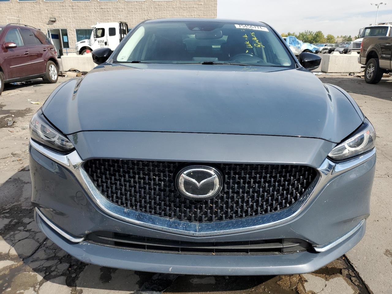 2021 Mazda 6 VIN JM1GL1WY5M1614146 Copart auction photo, rear end / side damage thumbnail 5