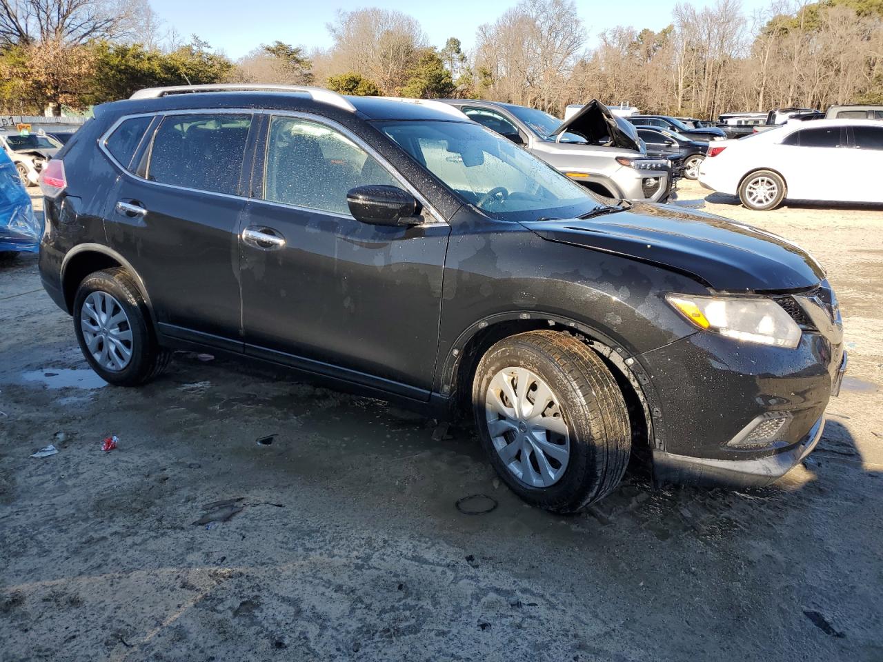 2016 Nissan Rogue VIN KNMAT2MV6GP609365 Copart auction photo, all over damage thumbnail 4