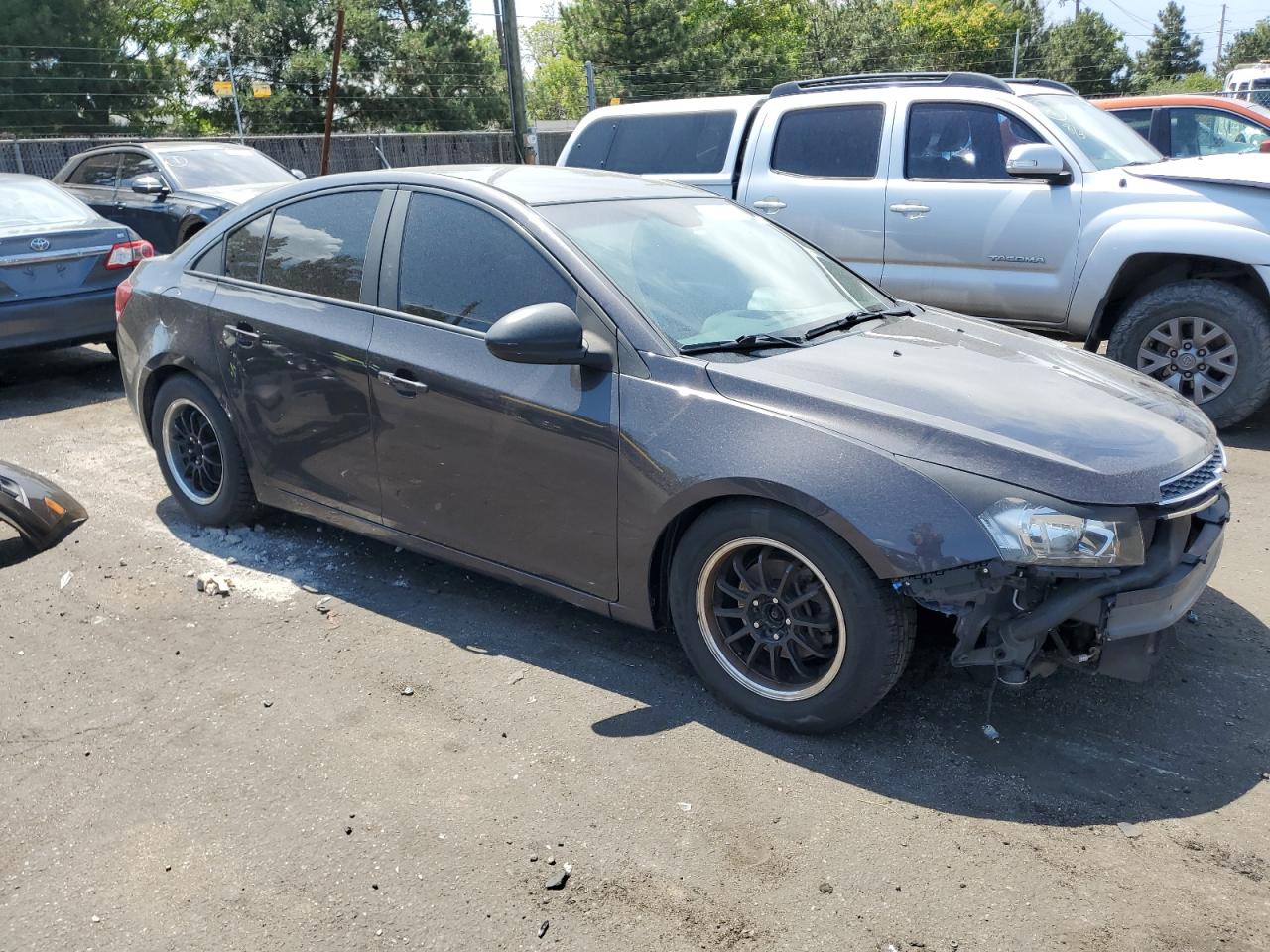 2014 Chevrolet Cruze VIN 1G1PA5SH8E7360412 Copart auction photo, front end damage thumbnail 4