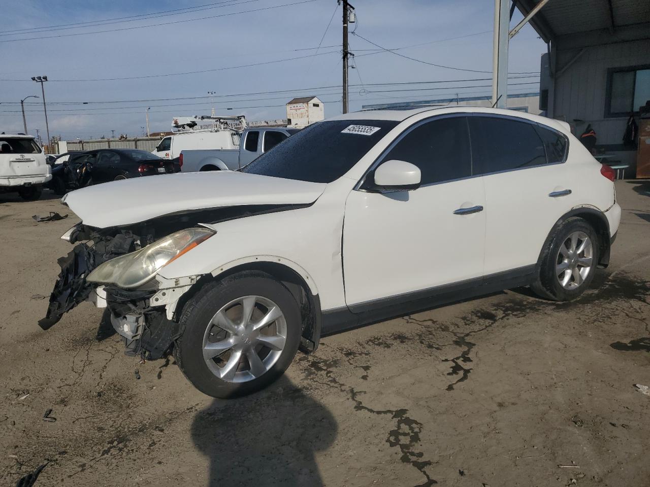 2008 Infiniti EX VIN JNKAJ09F98M357396