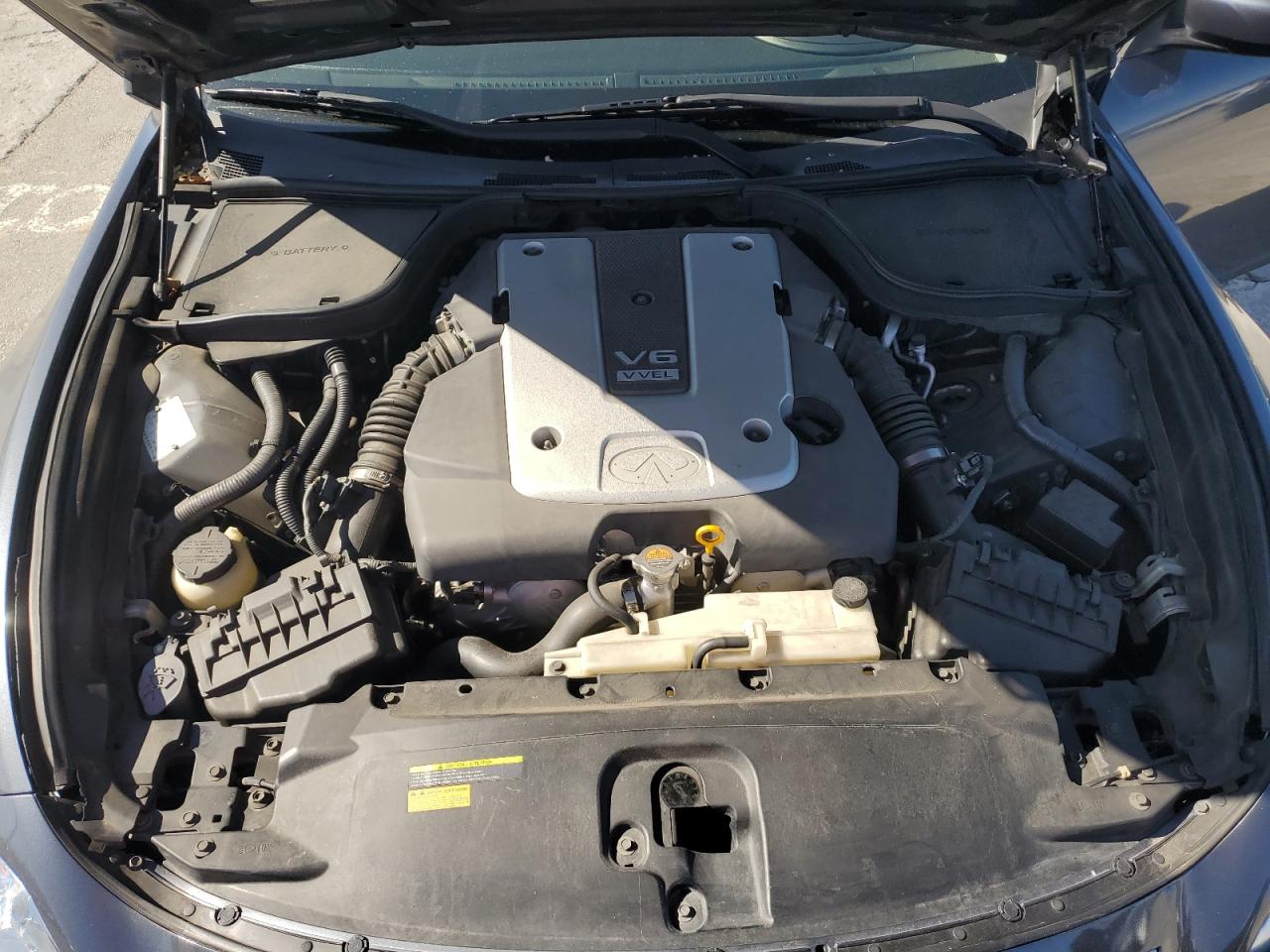 2010 Infiniti G VIN JN1CV6EK0AM104531 Copart auction photo, rear end damage thumbnail 11