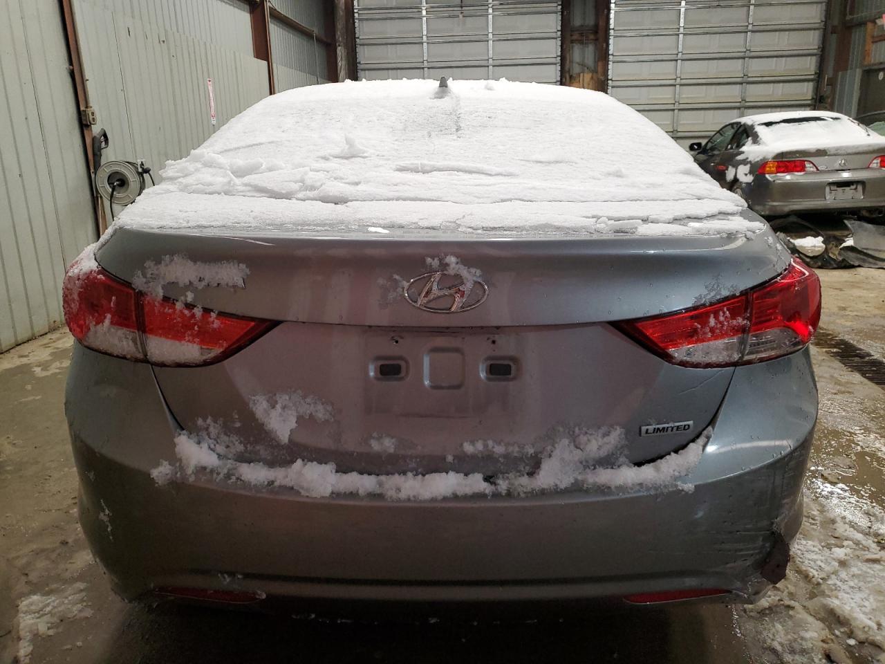 2012 Hyundai Elantra VIN KMHDH4AE5CU226359 Copart auction photo, front end damage thumbnail 6