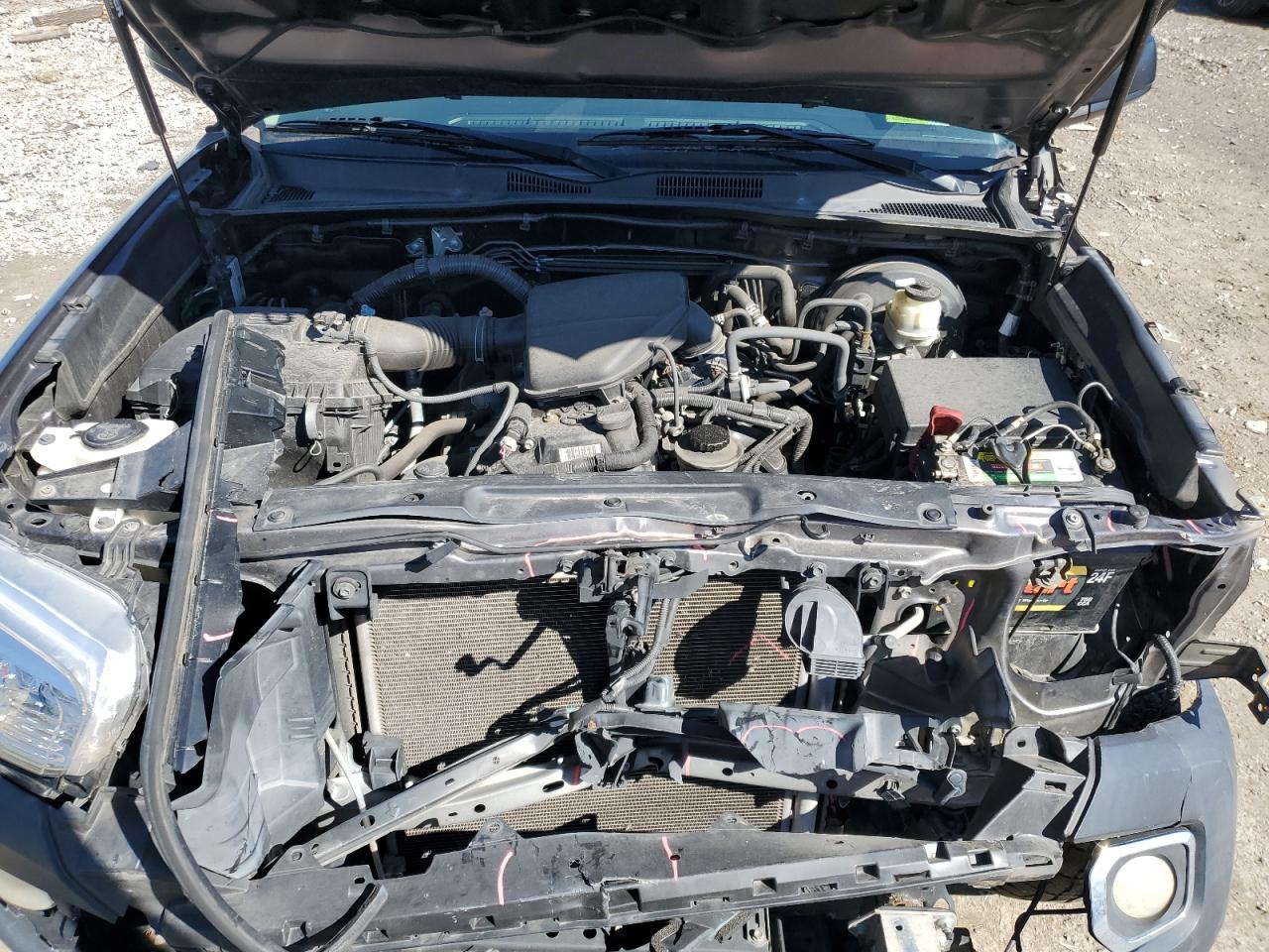2016 Toyota Tacoma VIN 5TFRX5GN7GX070825 Copart auction photo, front end damage thumbnail 11