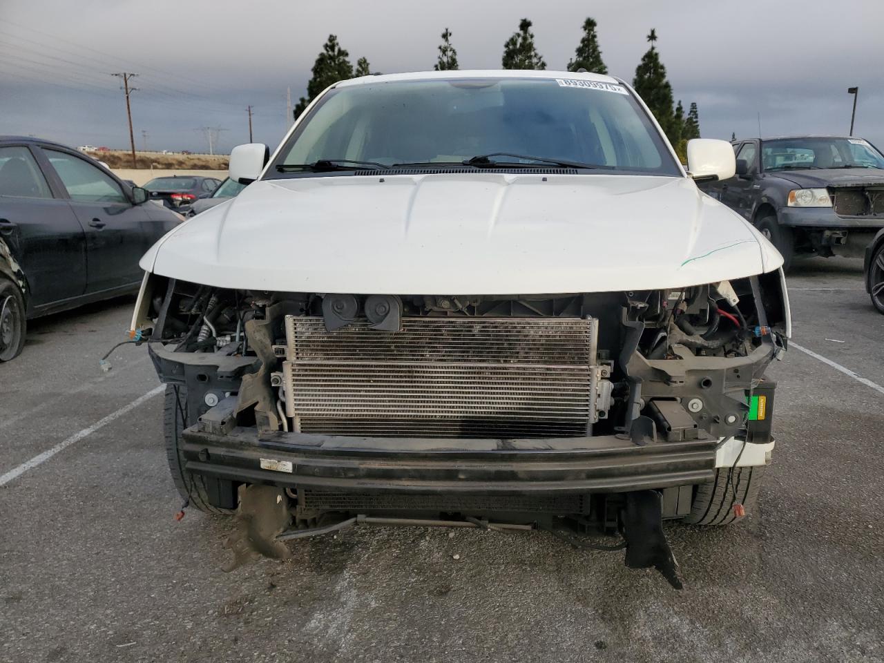 2014 Dodge Journey VIN 3C4PDCBB3ET276671 Copart auction photo, front end damage thumbnail 5