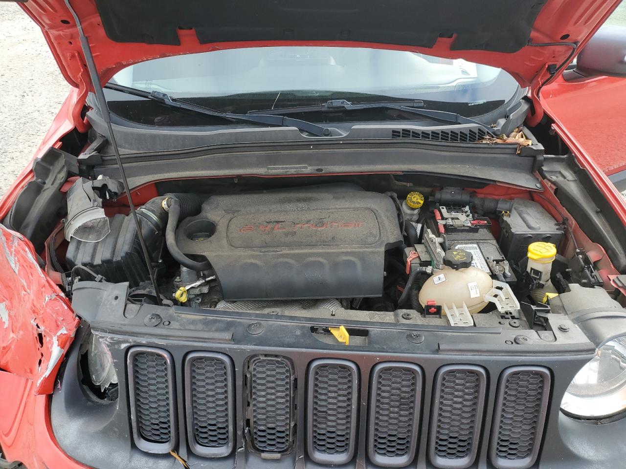 2016 Jeep Renegade VIN ZACCJBCT5GPD22892 Copart auction photo, front end damage thumbnail 14