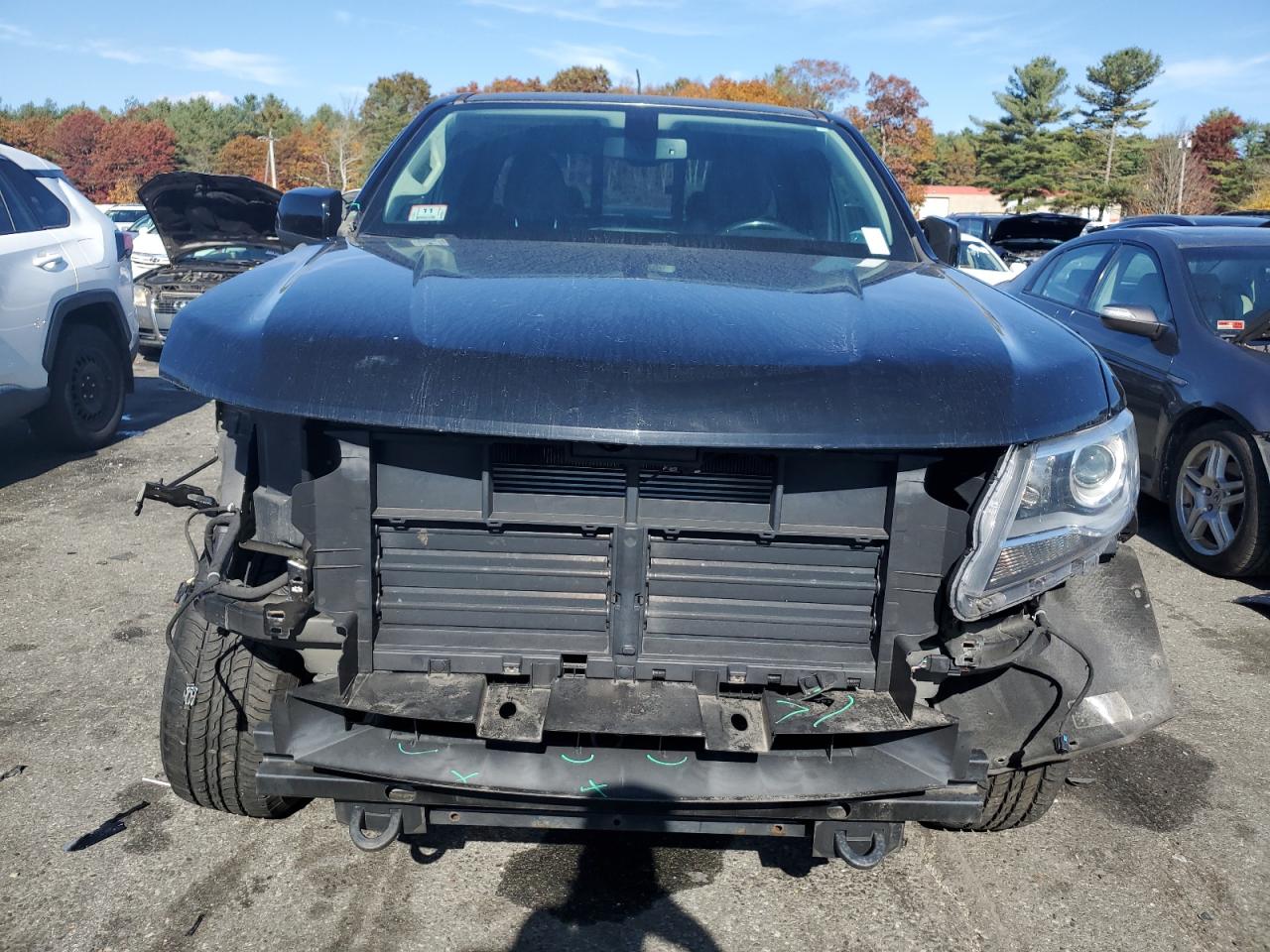 2016 Chevrolet Colorado VIN 1GCHTDE31G1120849 Copart auction photo, front end / minor dent/scratches damage thumbnail 5