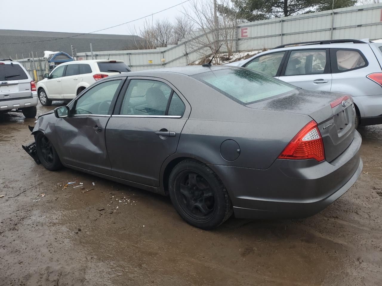 2010 Ford Fusion VIN 3FAHP0HA0AR395557 Copart auction photo, front end / side damage thumbnail 2