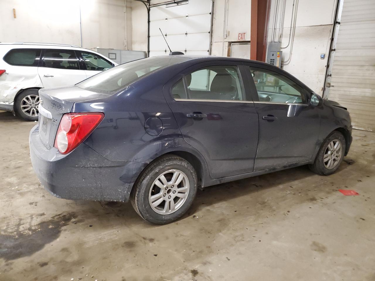 2015 Chevrolet Sonic VIN 1G1JC5SB0F4137201 Copart auction photo, front end damage thumbnail 3