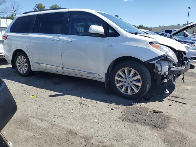 2017 Toyota Sienna VIN 5TDDZ3DC1HS187979 Copart auction photo, front end / minor dent/scratches damage thumbnail 4