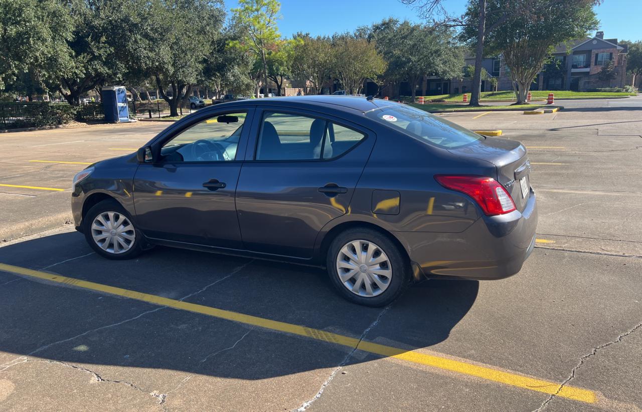 2015 Nissan Versa VIN 3N1CN7AP9FL956921 Copart auction photo, minor dent/scratches / normal wear damage thumbnail 3