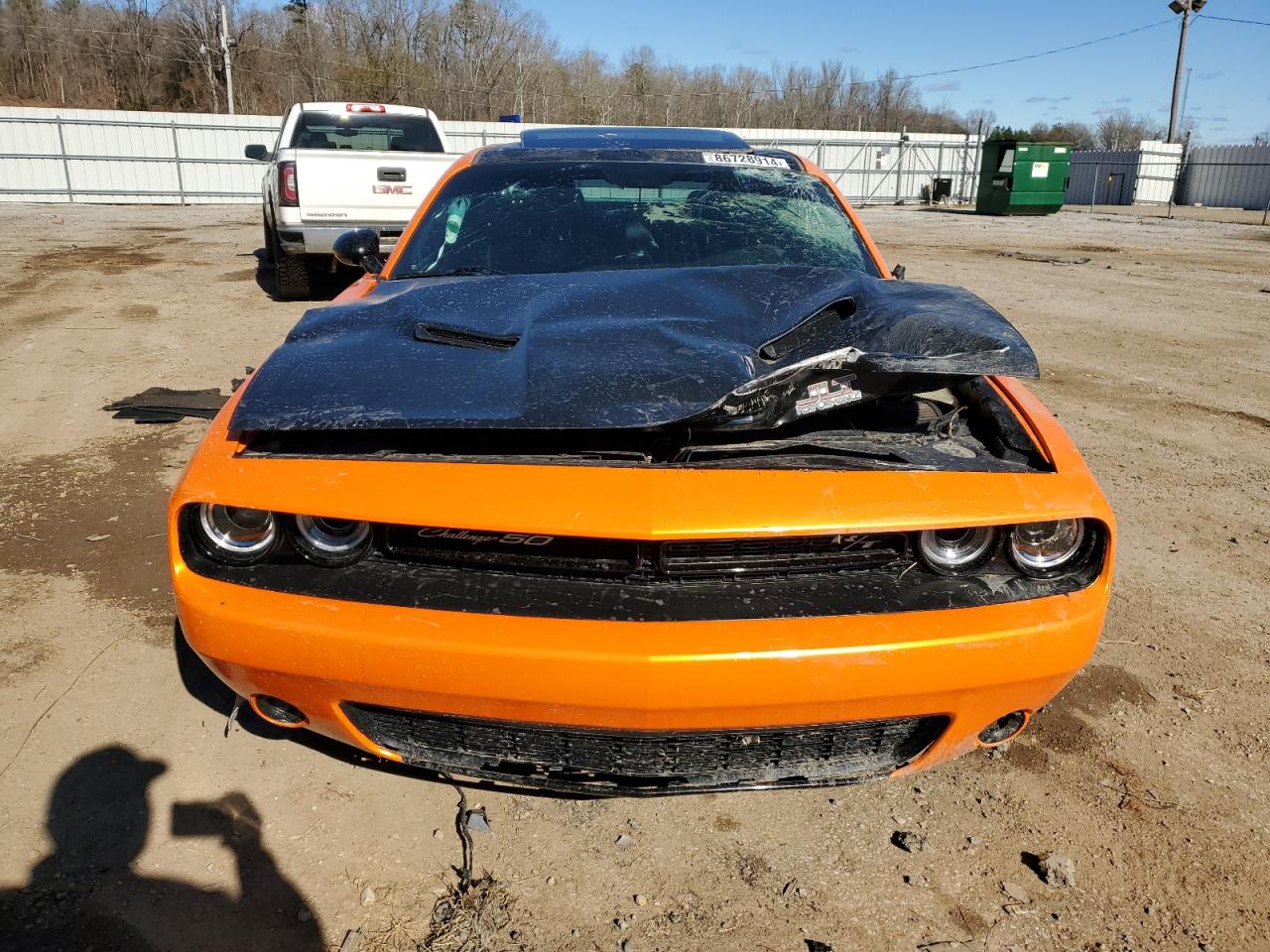 2020 Dodge Challenger VIN 2C3CDZFJ1LH203697 Copart auction photo, all over damage thumbnail 5