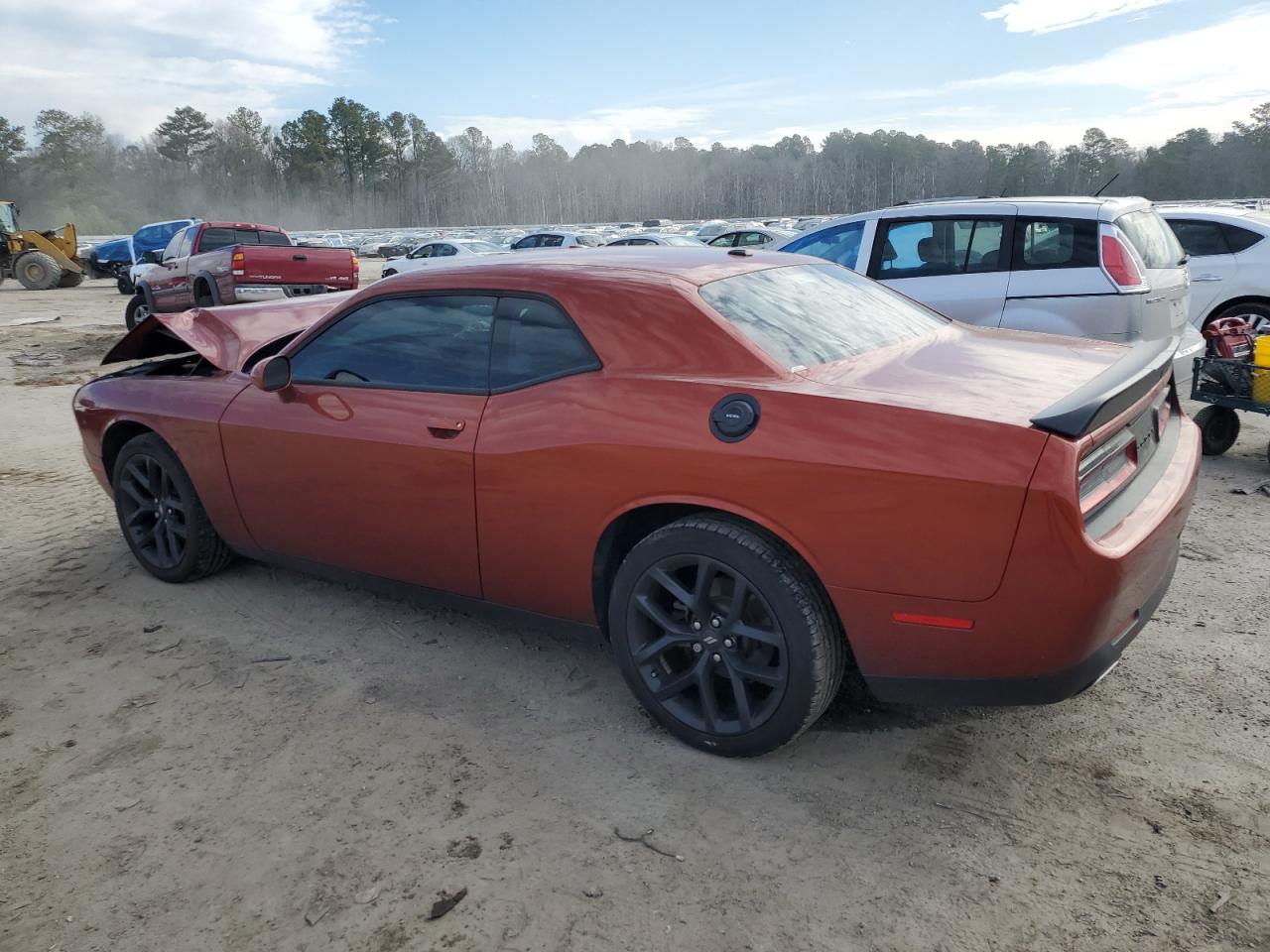 2021 Dodge Challenger VIN 2C3CDZAG4MH542841 Copart auction photo, front end damage thumbnail 2