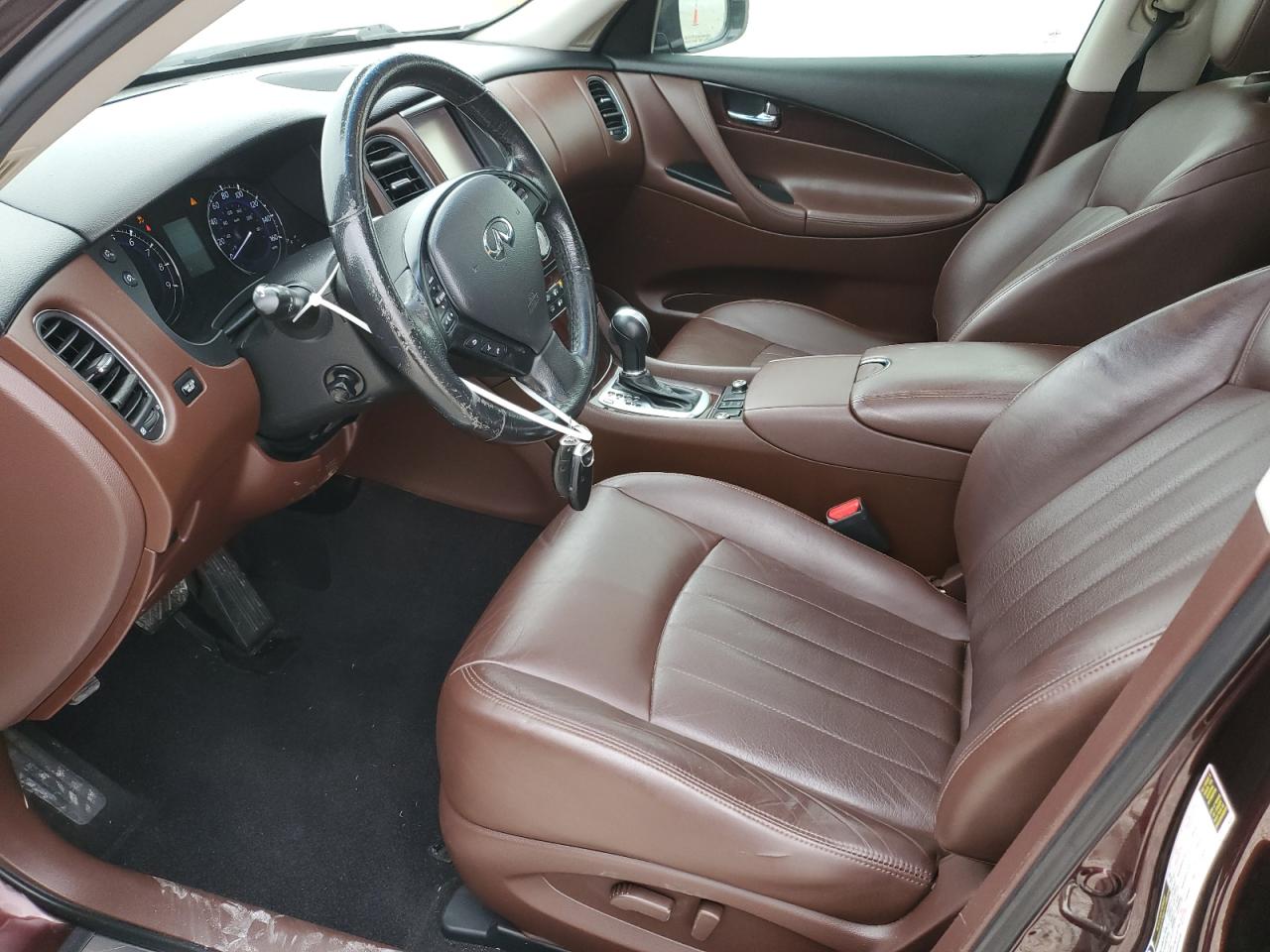 2017 Infiniti QX50 VIN JN1BJ0RP4HM381641 Copart auction photo, side damage thumbnail 7