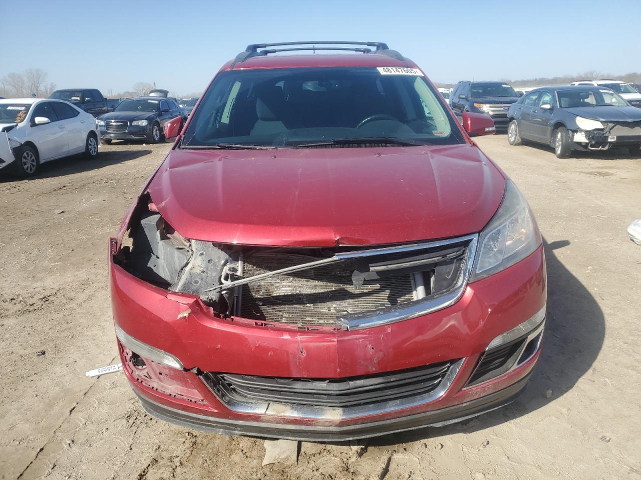 2014 Chevrolet Traverse VIN 1GNKVHKD3EJ322438 Copart auction photo, front end damage thumbnail 5