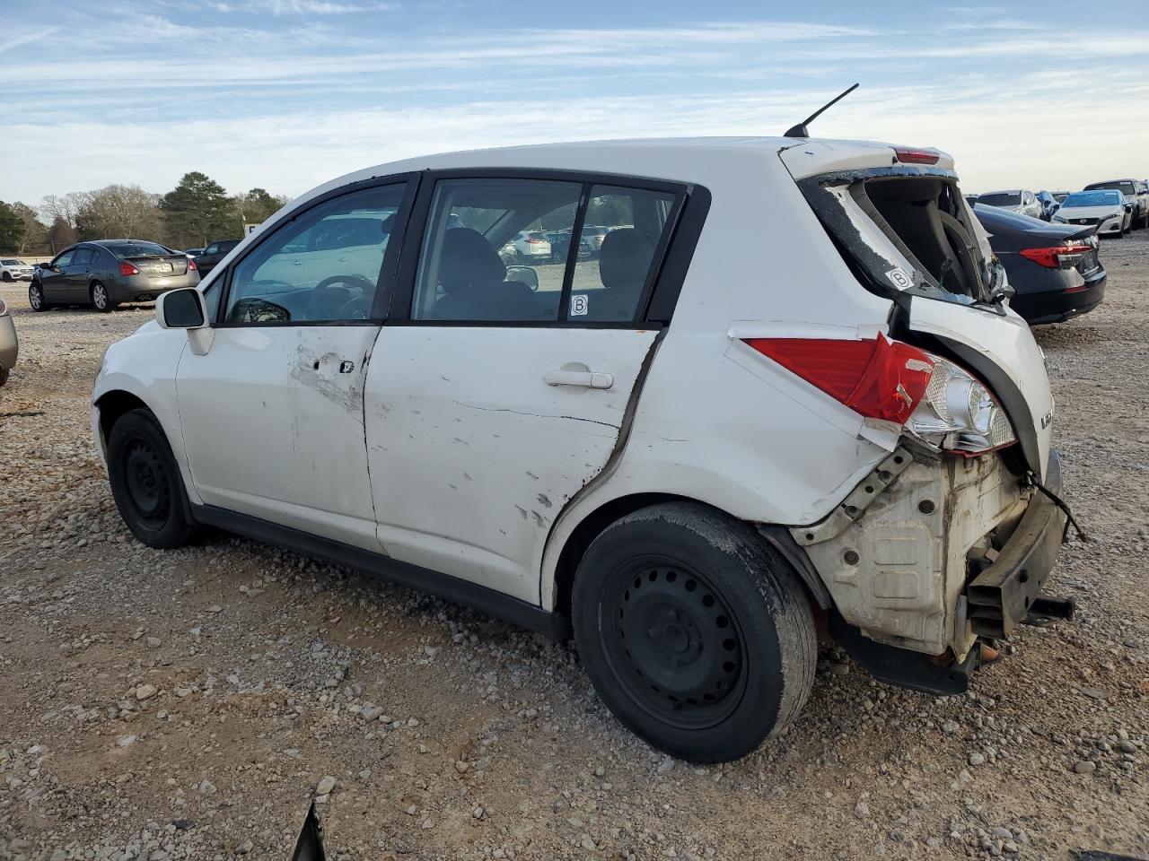 2007 Nissan Versa VIN 3N1BC13E97L390318 Copart auction photo, rear end / side damage thumbnail 2