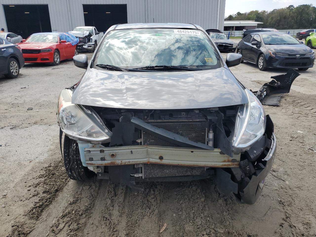 2017 Nissan Versa VIN 3N1CN7AP8HL849863 Copart auction photo, front end / rear end damage thumbnail 5