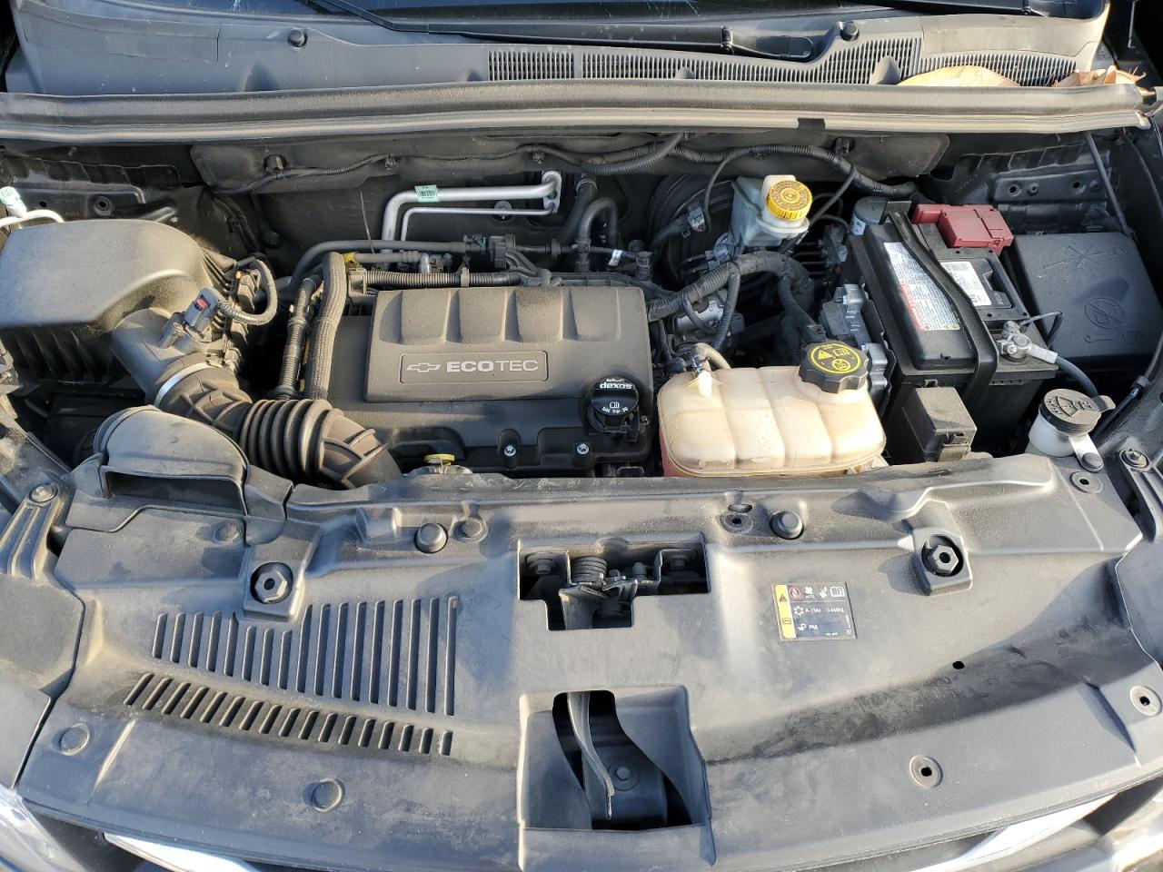 2018 Chevrolet Trax VIN 3GNCJNSBXJL318645 Copart auction photo, front end damage thumbnail 12