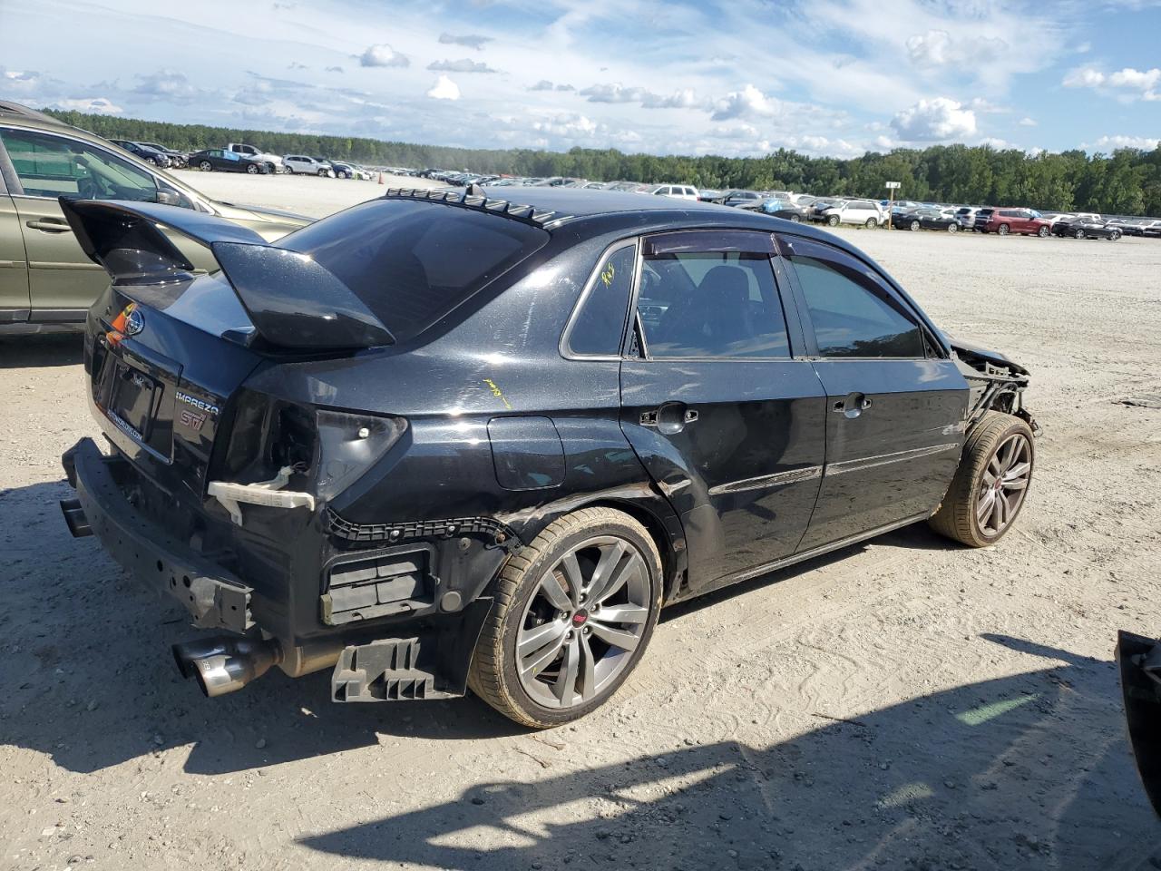 2013 Subaru WRX VIN JF1GV8J6XDL022549 Copart auction photo, front end damage thumbnail 3