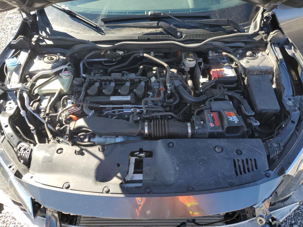 2018 Honda Civic VIN JHMFC1F75JX007920 Copart auction photo, all over damage thumbnail 11