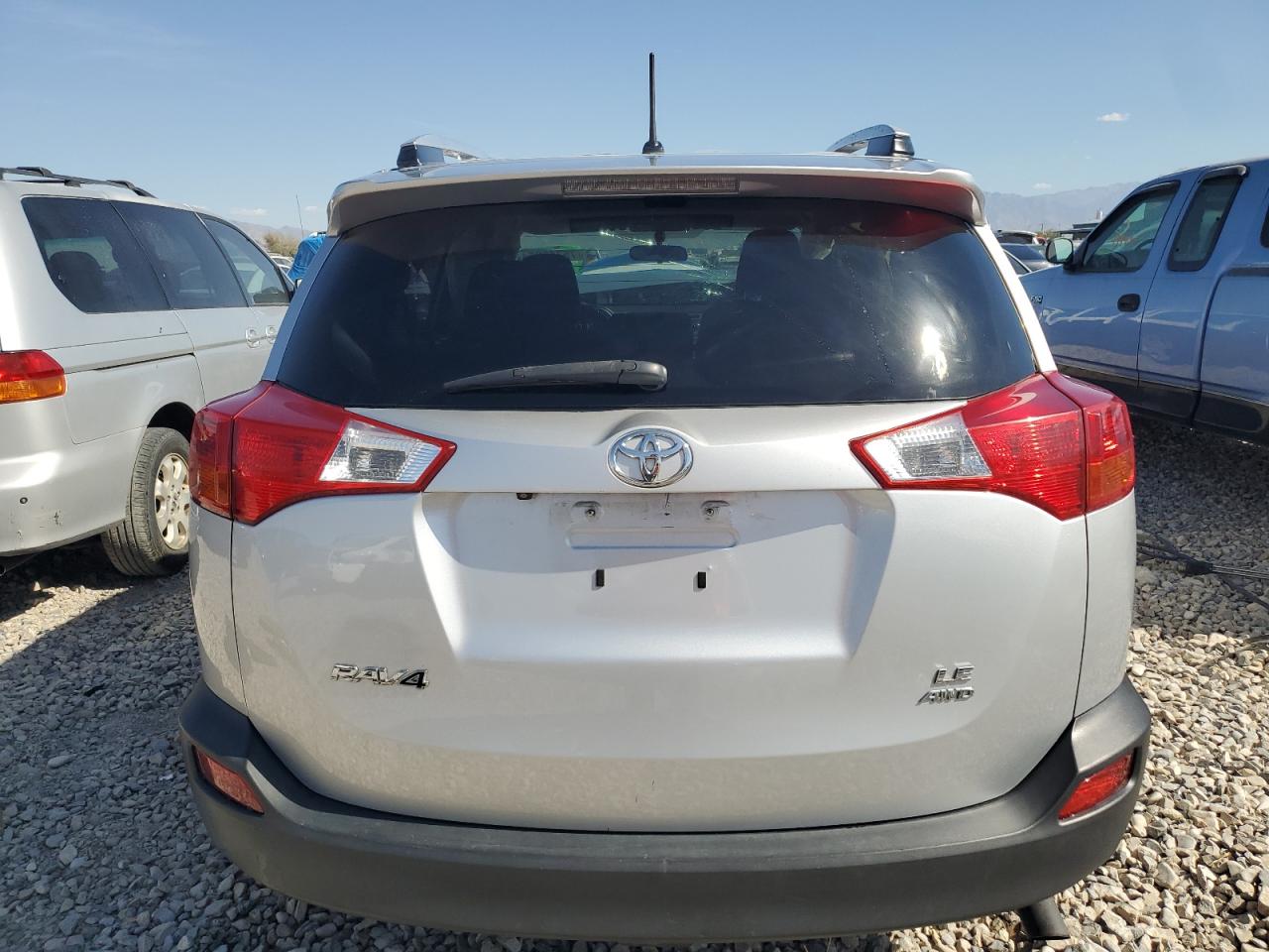 2014 Toyota RAV 4 VIN JTMBFREV2ED076576 Copart auction photo, front end damage thumbnail 6
