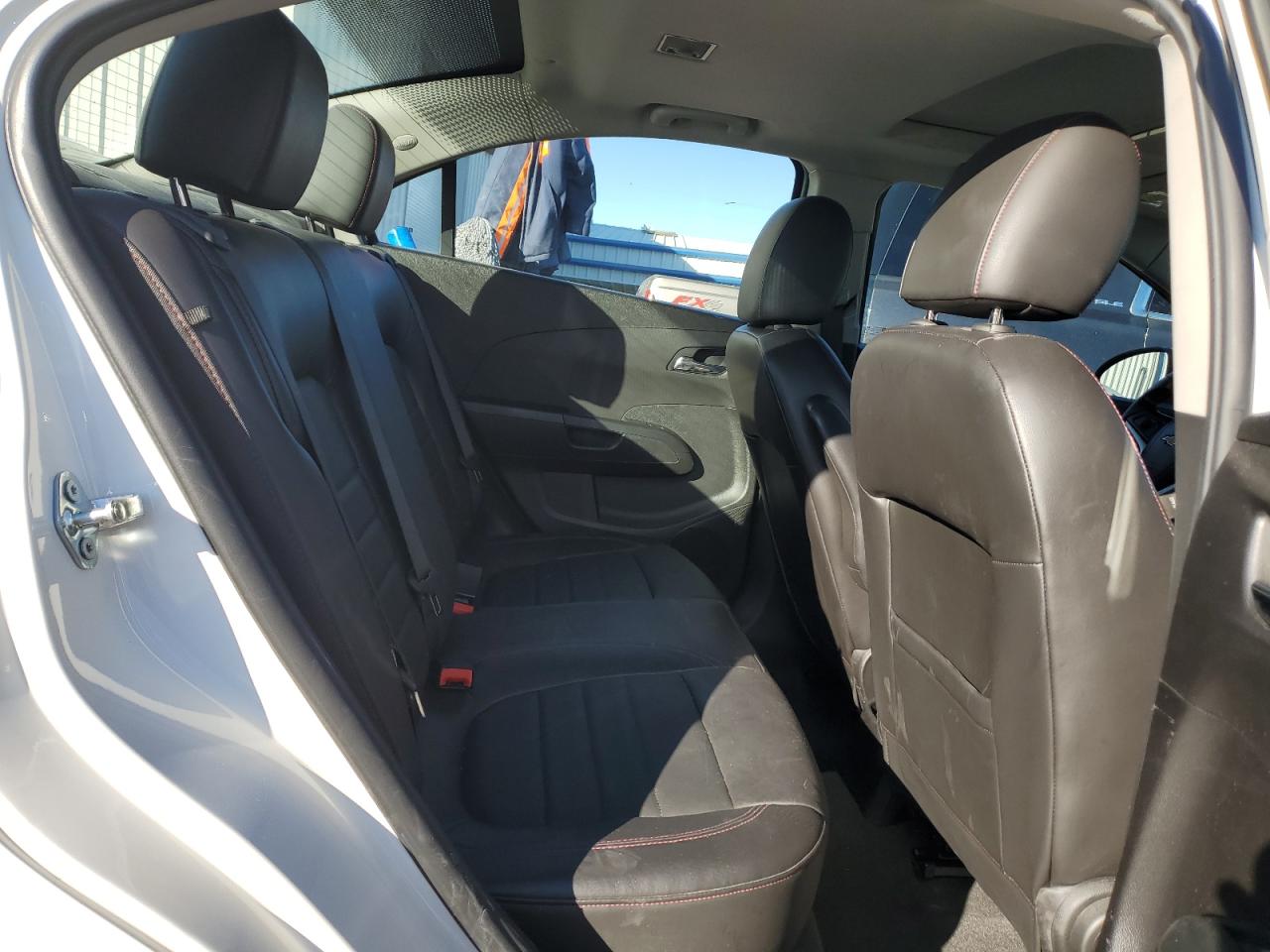 2015 Chevrolet Sonic VIN 1G1JG5SB8F4186070 Copart auction photo, undercarriage damage thumbnail 10