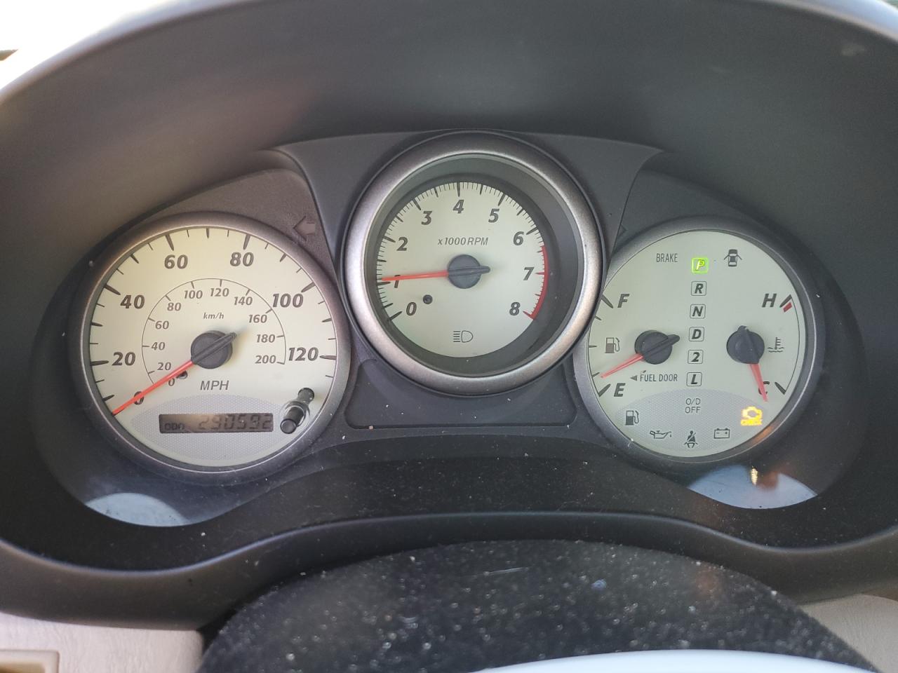 2001 Toyota RAV 4 VIN JTEHH20V610034833 Copart auction photo, front end / rear end damage thumbnail 9