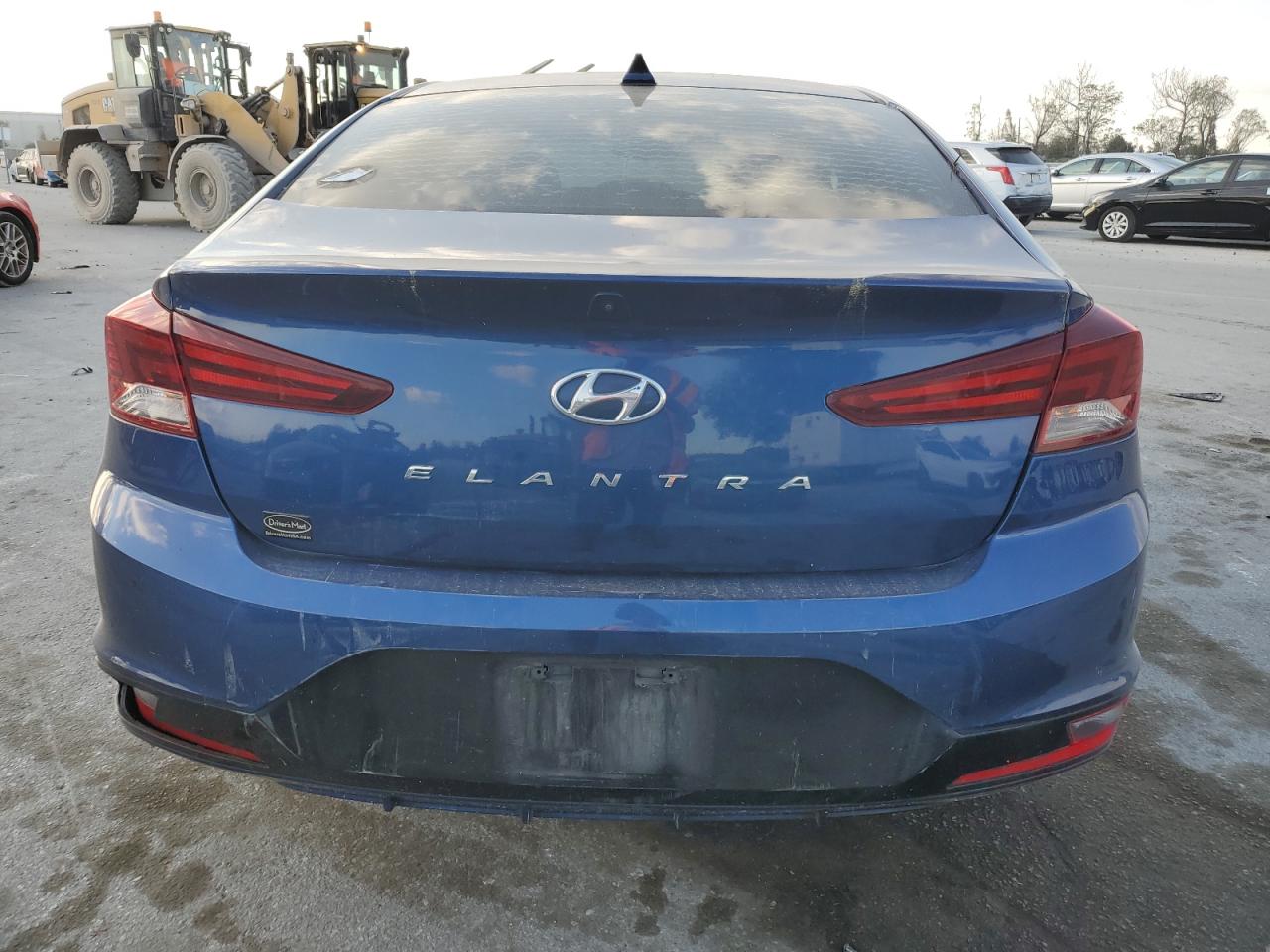 2019 Hyundai Elantra VIN 5NPD84LF2KH427624 Copart auction photo, front end / side damage thumbnail 6