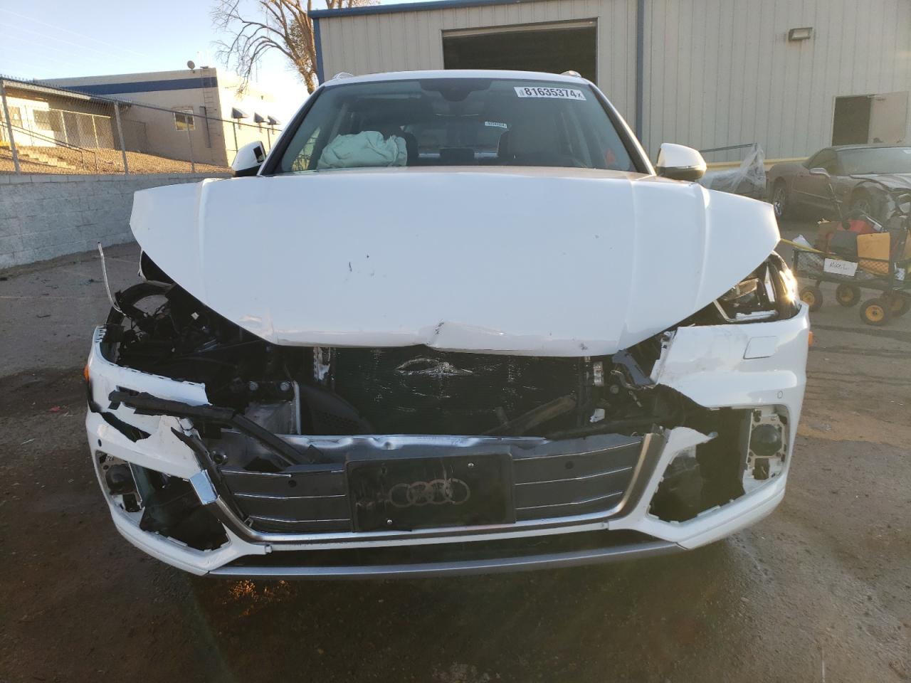 2018 Audi Q5 VIN WA1CNAFY4J2111748 Copart auction photo, front end / rear end damage thumbnail 5