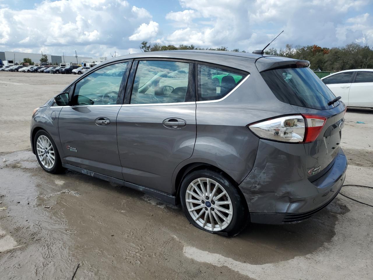 2013 Ford C-MAX VIN 1FADP5CU3DL536508 Copart auction photo, rear end damage thumbnail 2