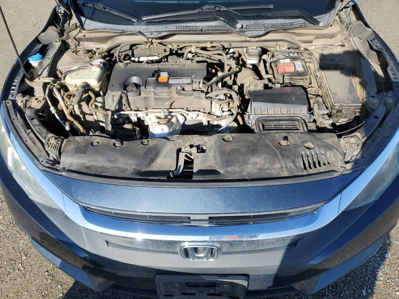 2016 Honda Civic VIN 19XFC2F71GE229208 Copart auction photo, rear end damage thumbnail 11