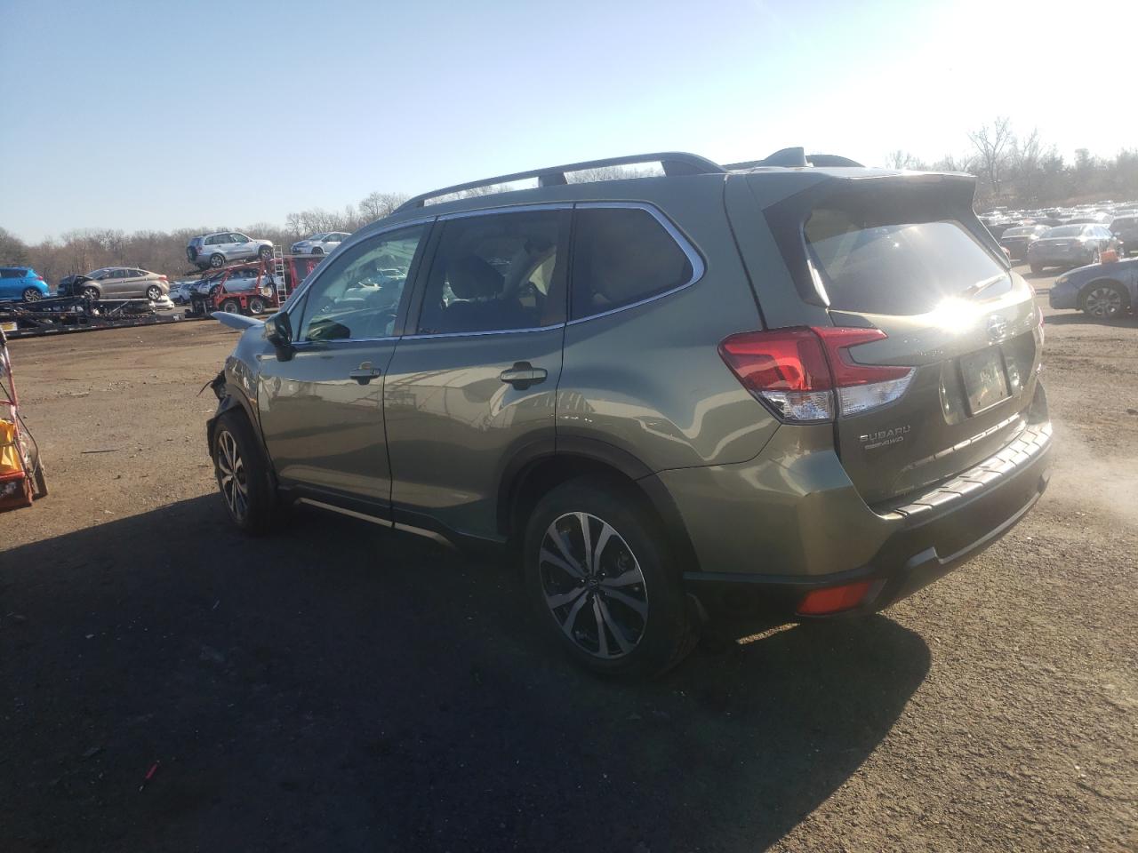 2020 Subaru Forester VIN JF2SKAUC6LH402609 Copart auction photo, front end damage thumbnail 2