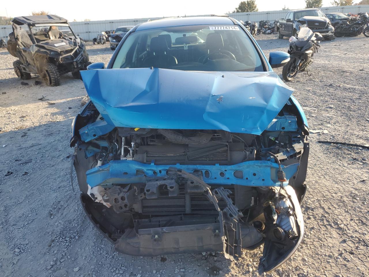 2016 Ford Focus VIN 1FADP3N28GL226231 Copart auction photo, front end / minor dent/scratches damage thumbnail 5