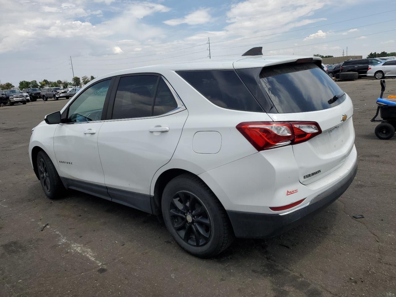 2021 Chevrolet Equinox VIN 3GNAXKEV1MS131198 Copart auction photo, side / front end damage thumbnail 2