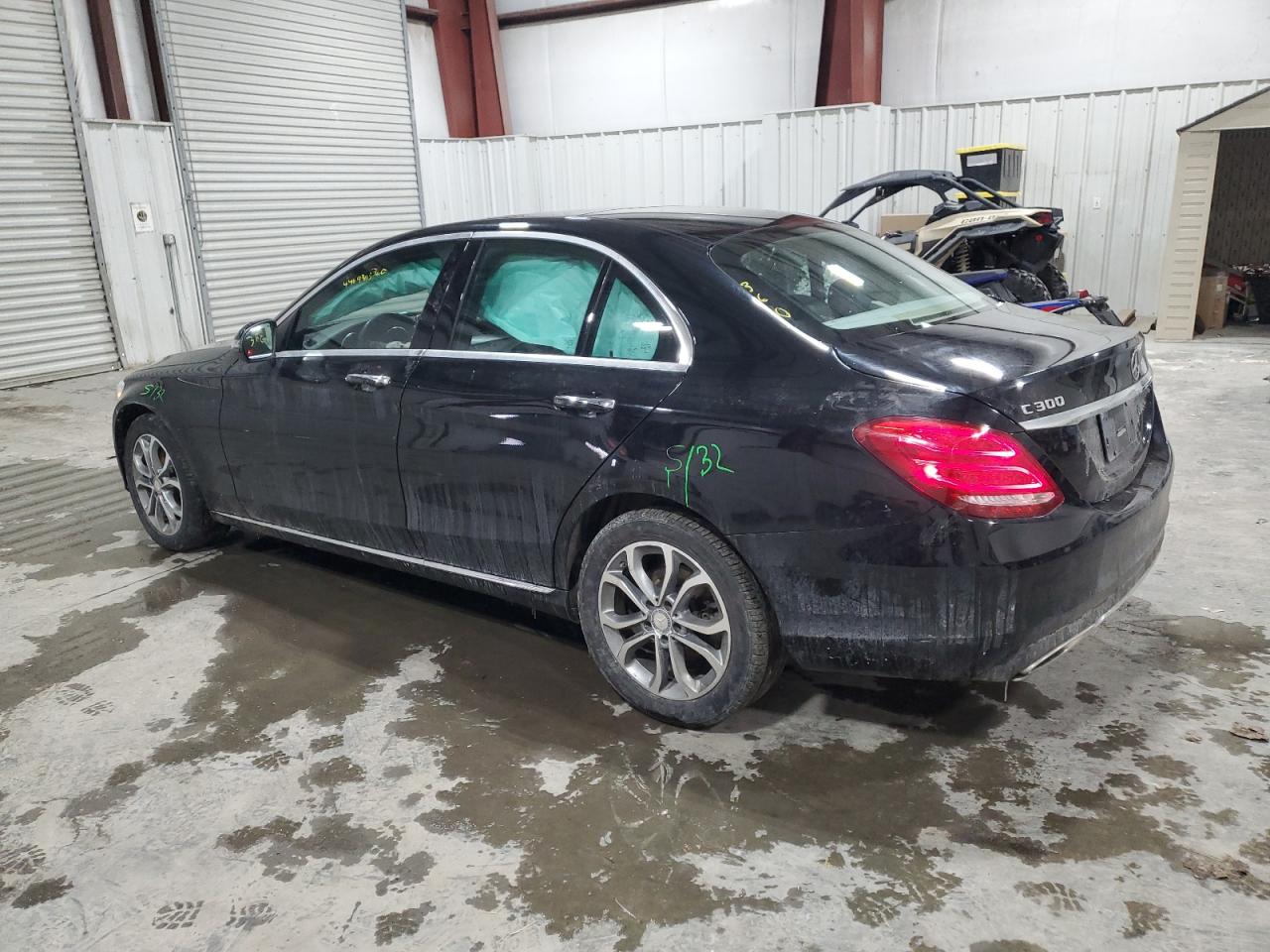 2017 Mercedes-Benz C-klasse VIN 55SWF4KB5HU183793 Copart auction photo, front end damage thumbnail 2
