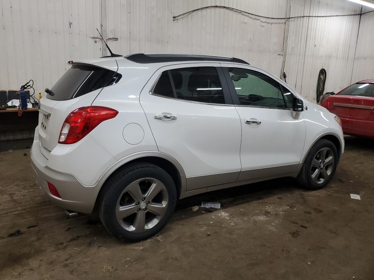 2014 Buick Encore VIN KL4CJBSB0EB607509 Copart auction photo, front end damage thumbnail 3