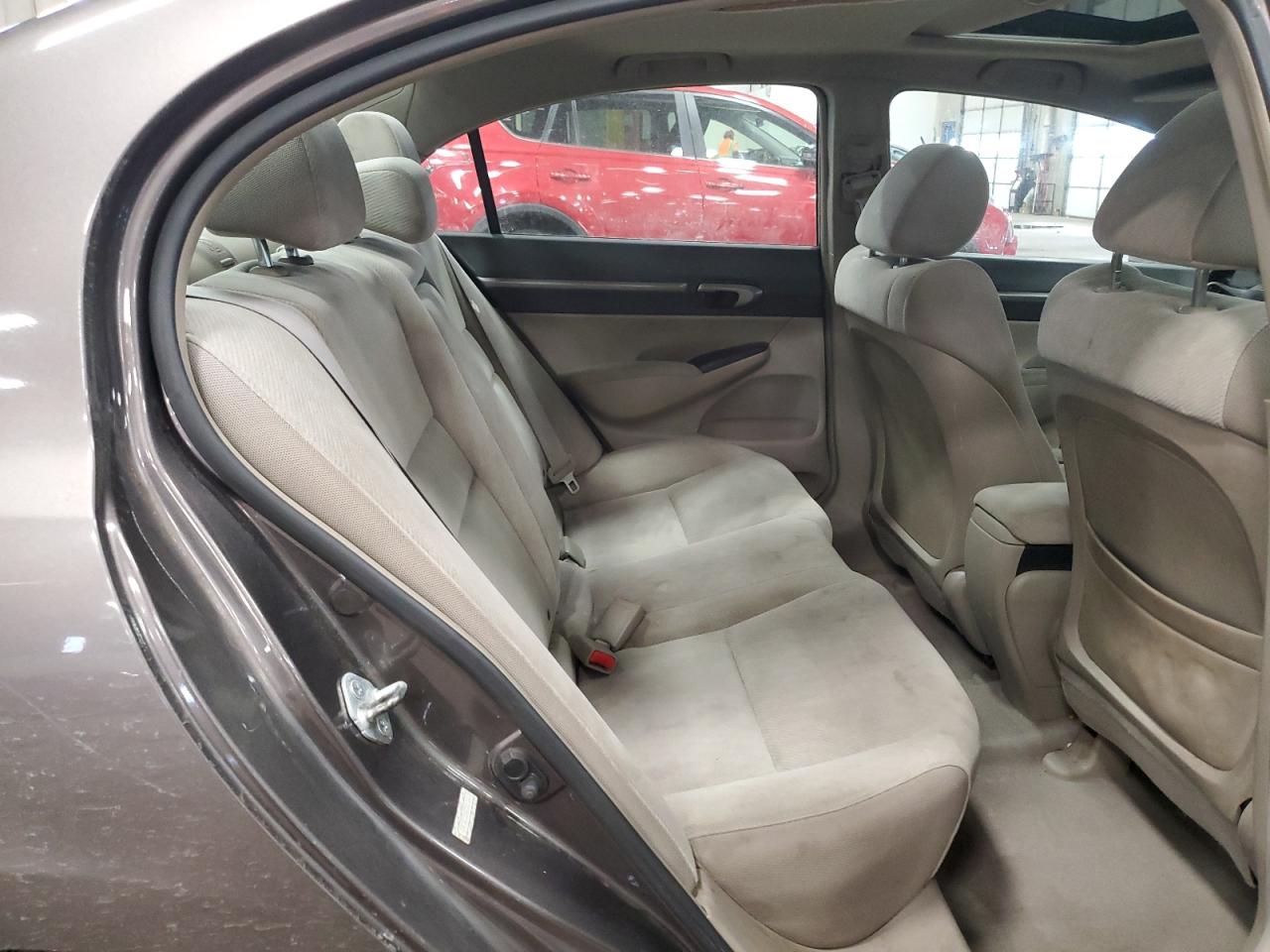2011 Honda Civic VIN 19XFA1F89BE001166 Copart auction photo, front end damage thumbnail 10
