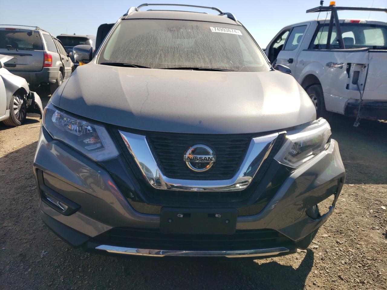 2020 Nissan Rogue VIN 5N1AT2MV1LC753659 Copart auction photo, front end / undercarriage damage thumbnail 5