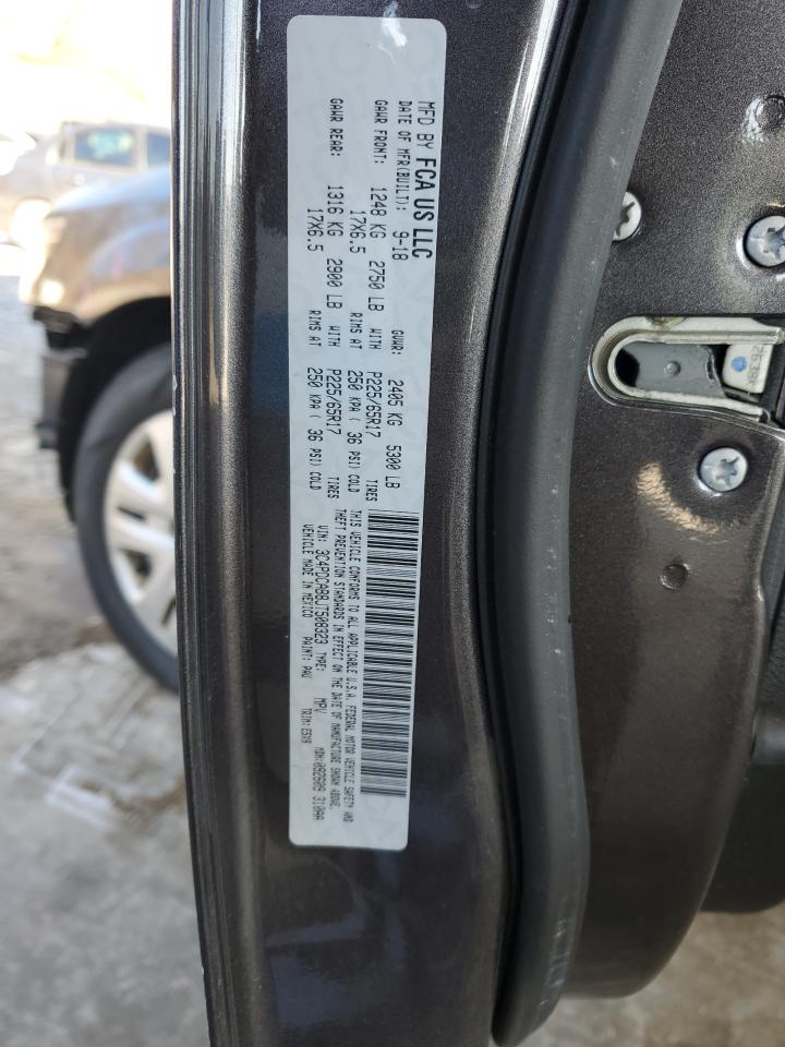 2018 Dodge Journey VIN 3C4PDCAB8JT508323 Copart auction photo, front end damage thumbnail 12