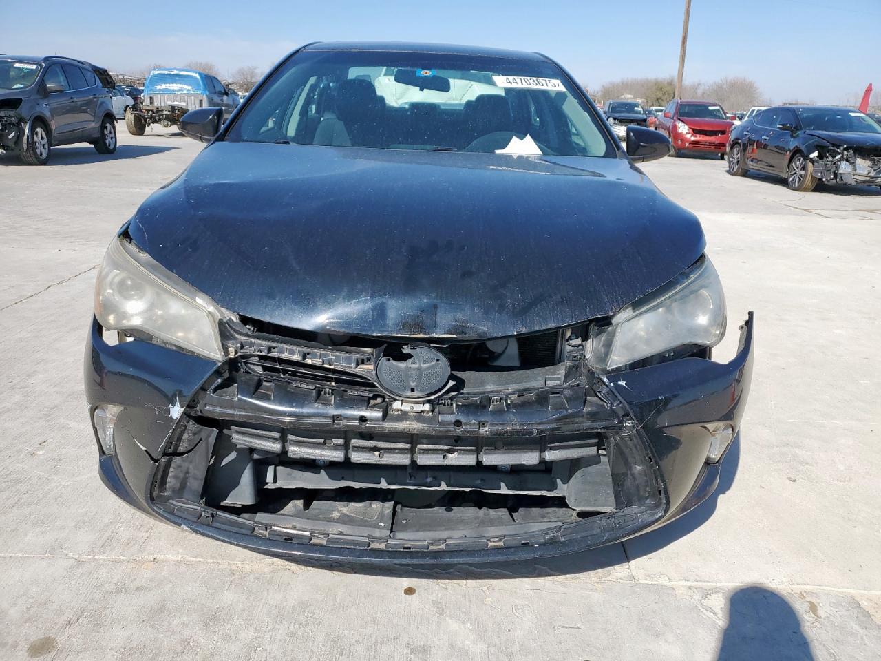2016 Toyota Camry VIN 4T1BF1FK9GU253306 Copart auction photo, front end damage thumbnail 5