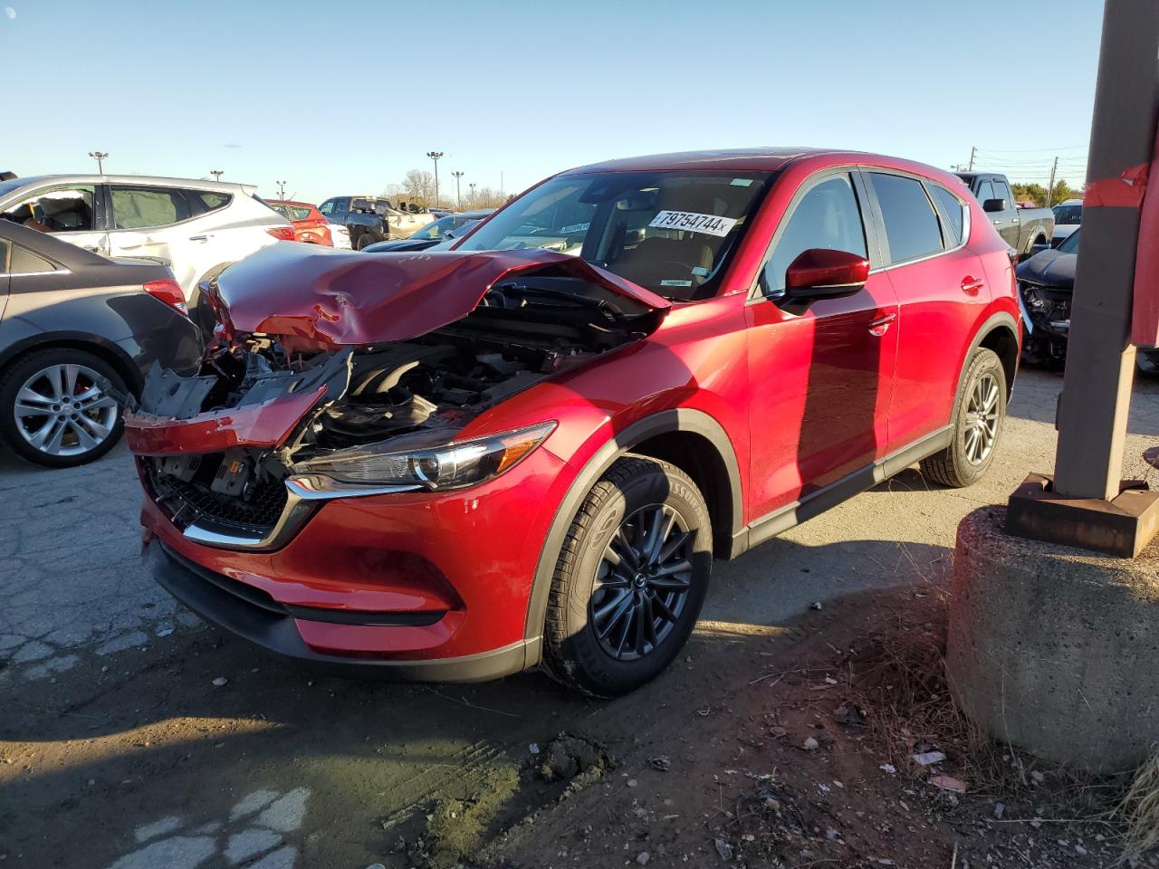2020 Mazda CX-5 VIN JM3KFBCM6L0791776