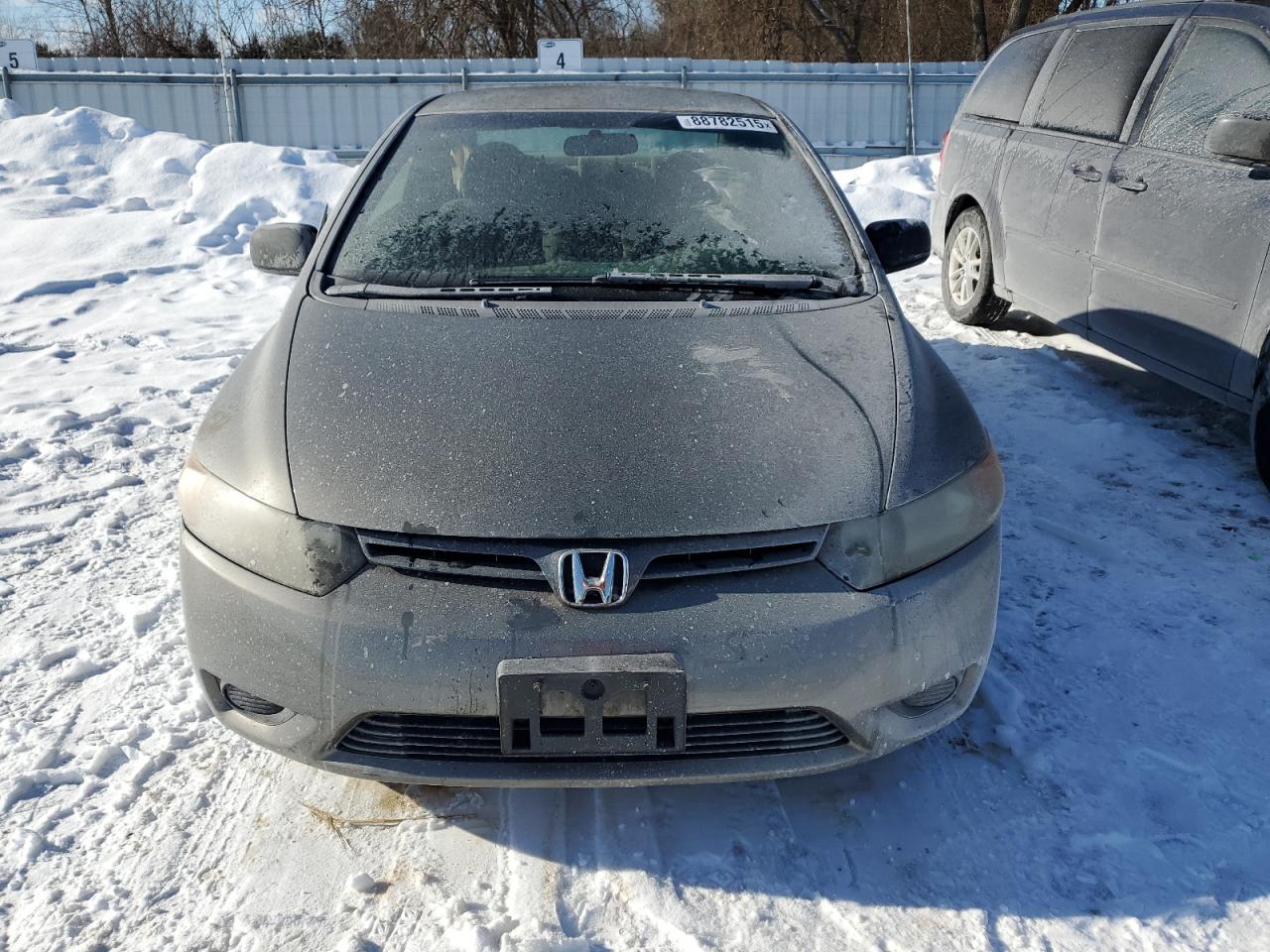 2006 Honda Civic VIN 2HGFG122X6H002032 Copart auction photo, side damage thumbnail 5