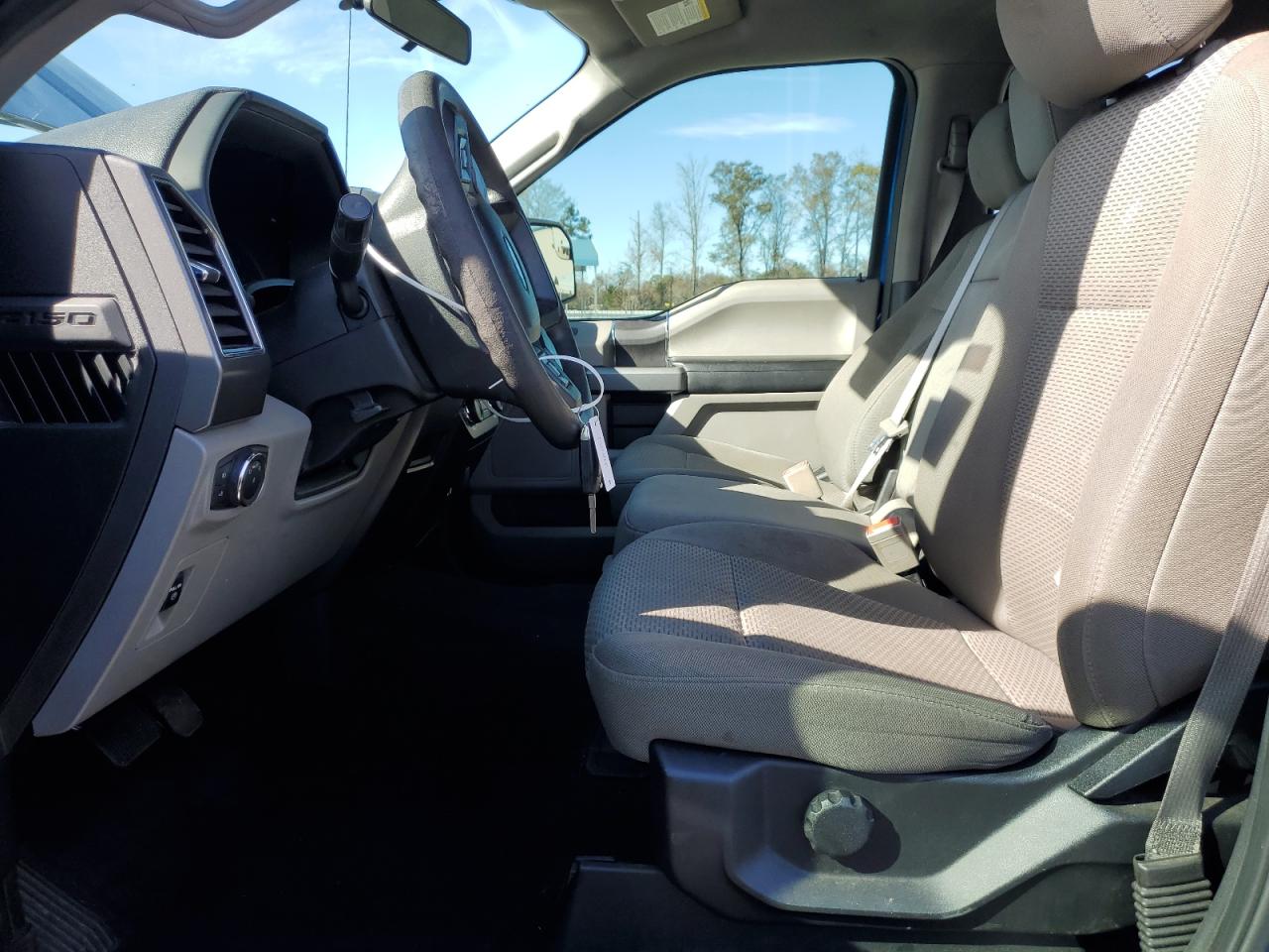 2019 Ford F-150 VIN 1FTEW1E43KKC90053 Copart auction photo, front end / side damage thumbnail 7