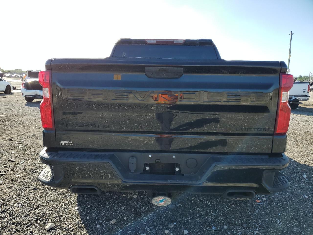 2021 Chevrolet Silverado VIN 1GCPYCEF0MZ268392 Copart auction photo, all over damage thumbnail 6